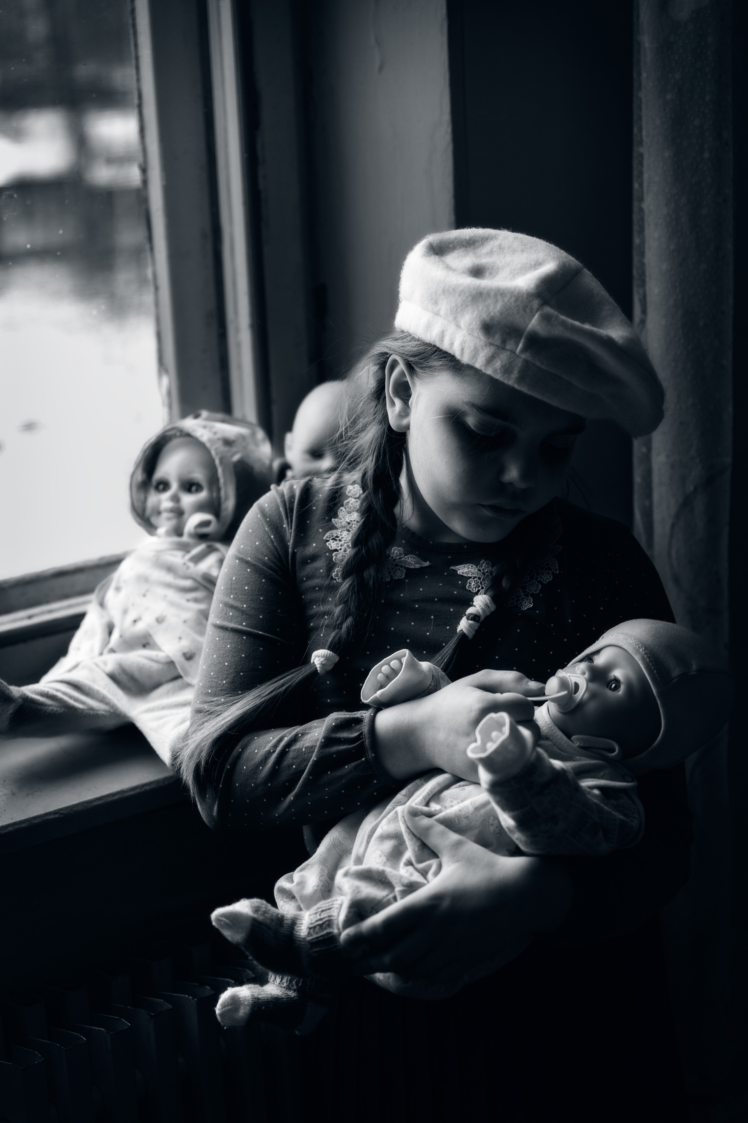 Детский портрет. Фотограф Виталий Верескун. Козельск-Калуга