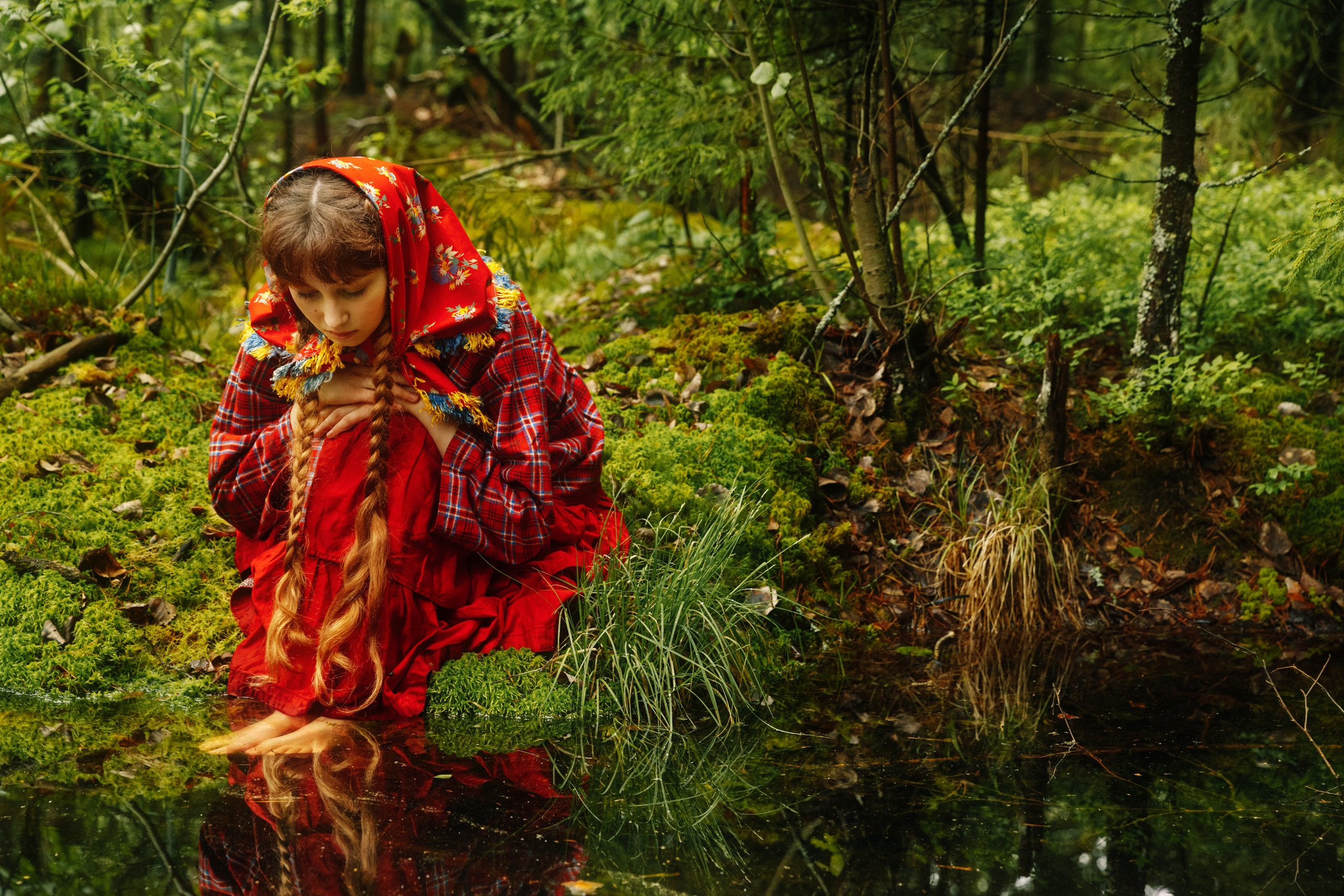 Маша. Фотограф Виталий Верескун. Козельск-Калуга