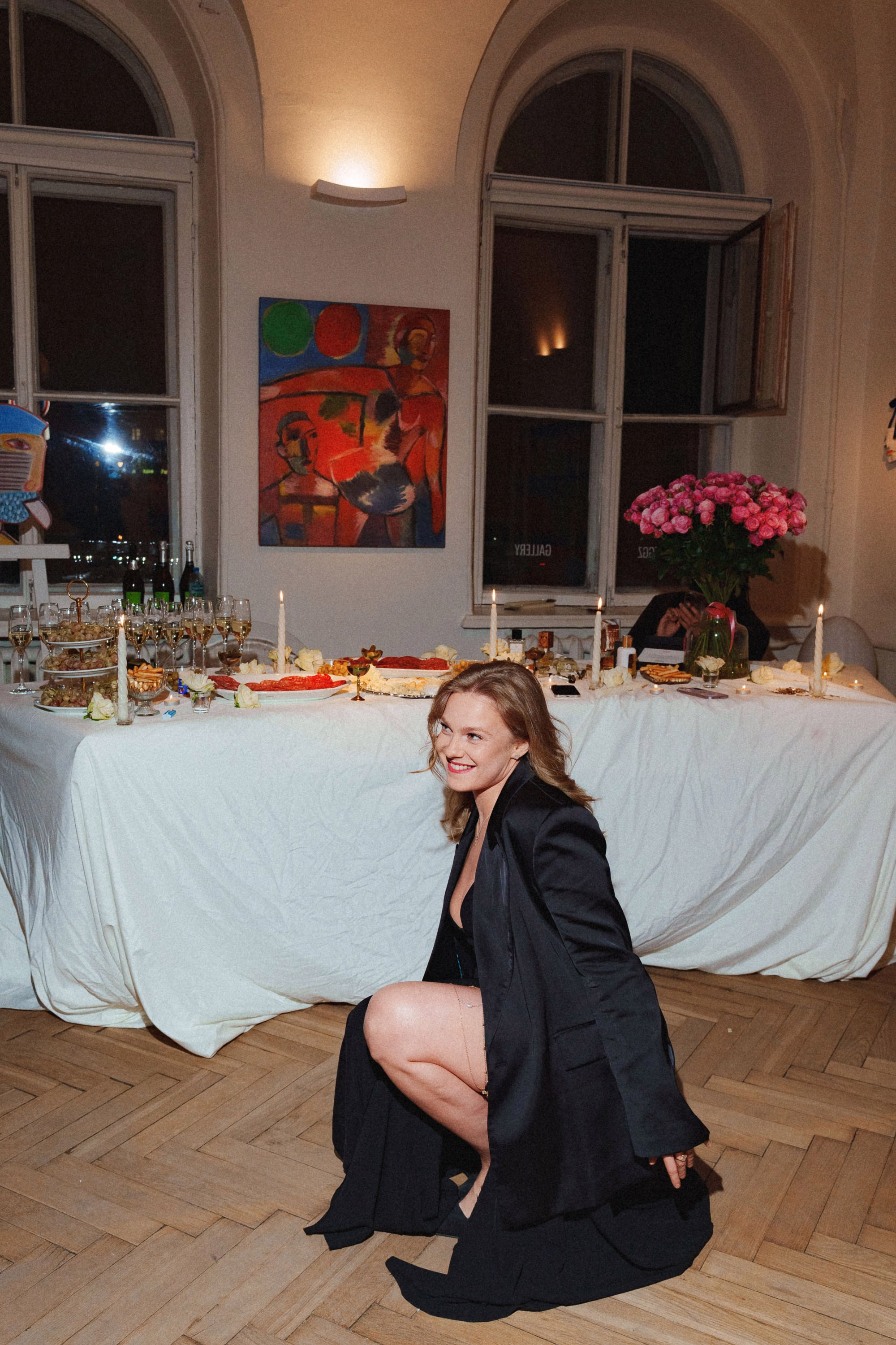 NASTYA CHELSEA Birthday in the gallery EGGZ. Андрей Цветков — репортажный, свадебный и портретный фотограф в Санкт-Петербурге