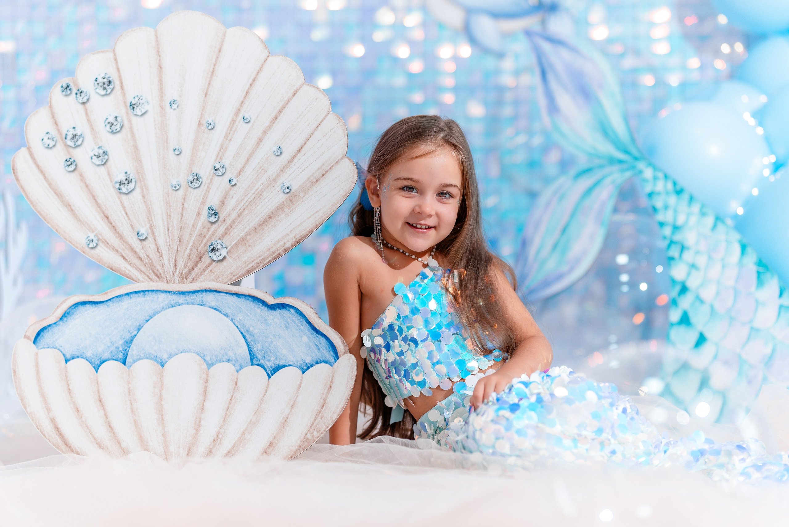 Детский фотопроект «Русалочка» в Сочи. Детский студийный фотограф Сочи