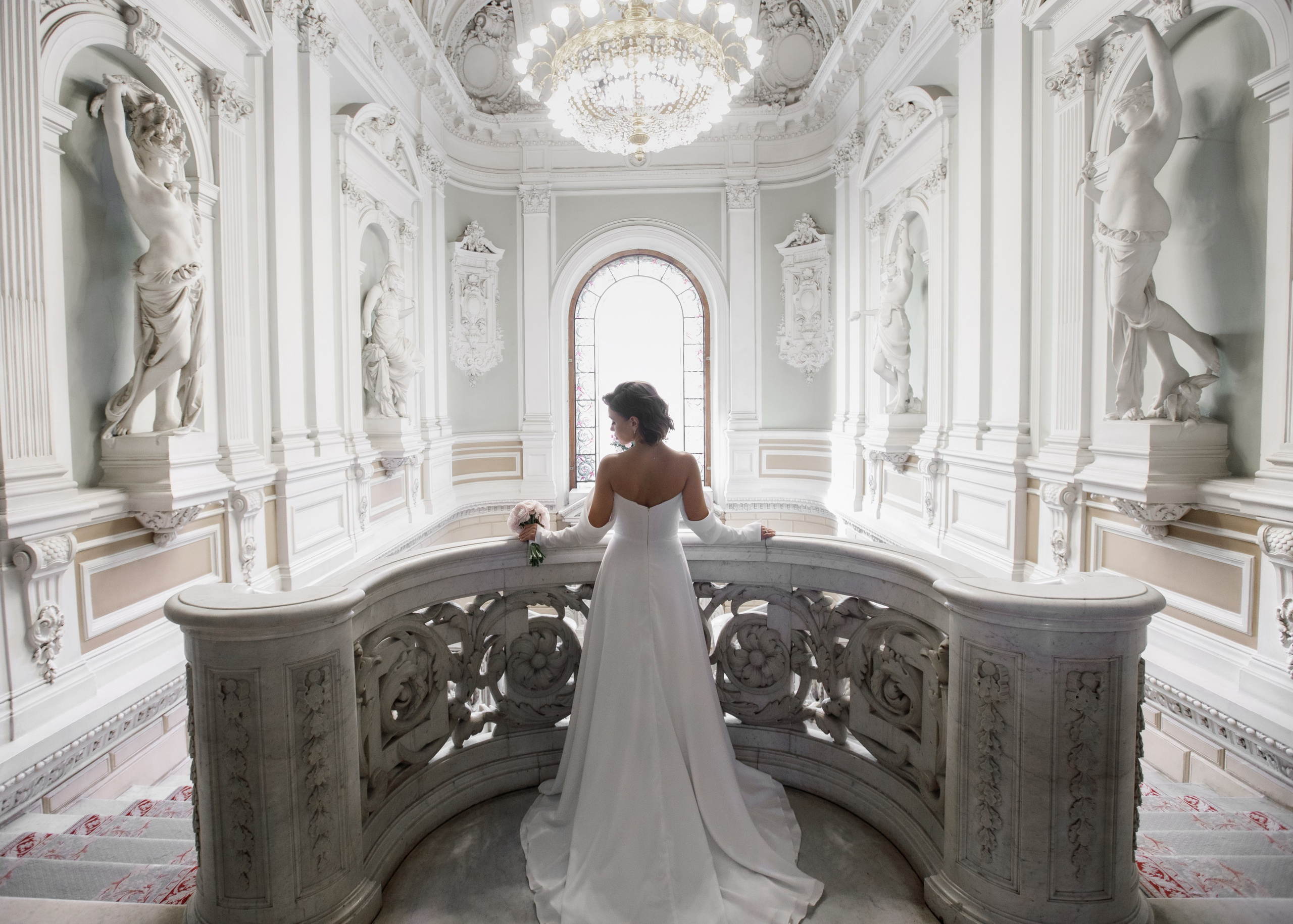 Невеста в Первом Дворце Санкт-Петербурга
