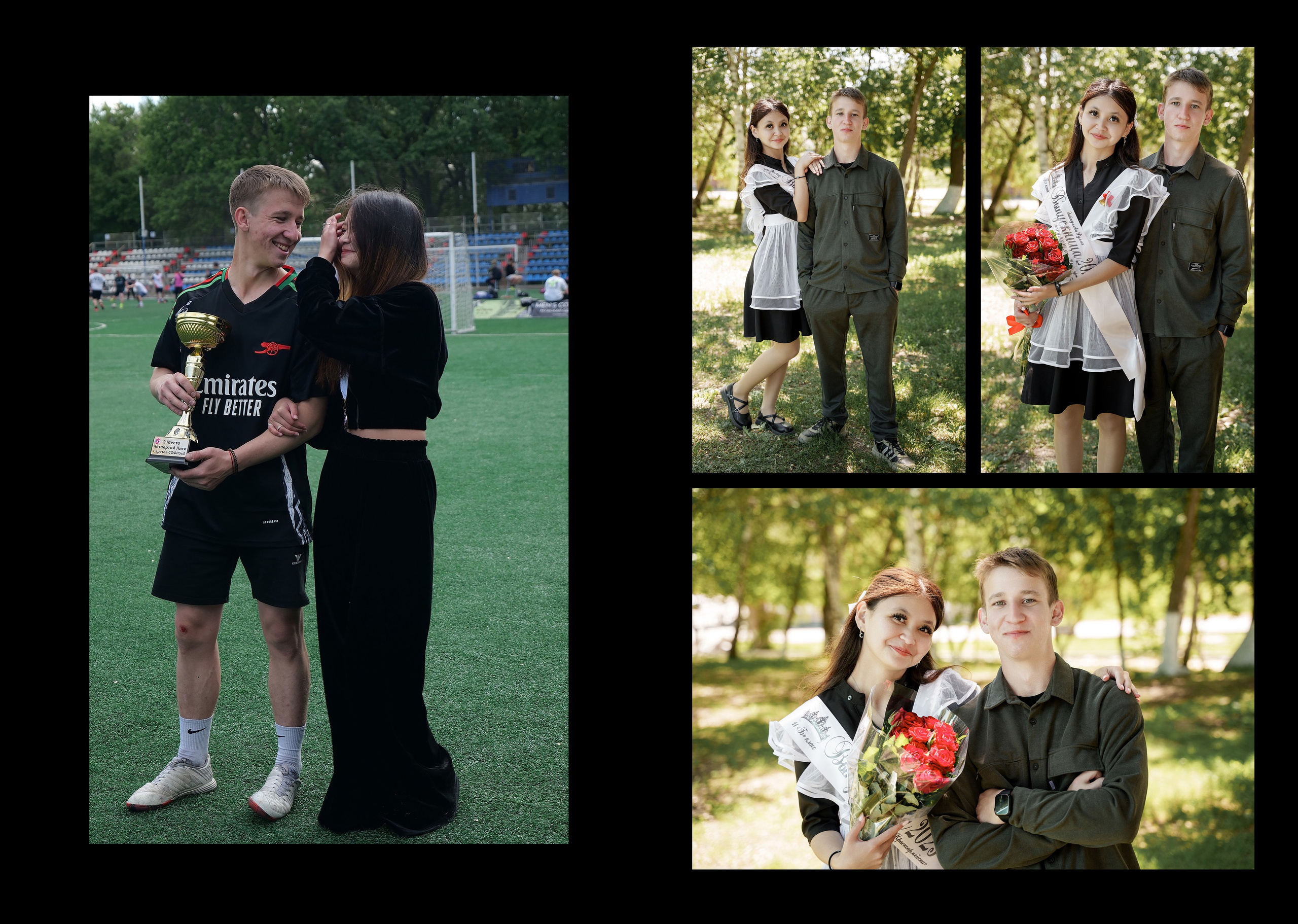 Классика 3 / дизайн «Креативный» черный. ВЫПУСКНЫЕ АЛЬБОМЫ, Школьный фотограф, семейный и свадебный в Саратове и области Ольга Плаксина