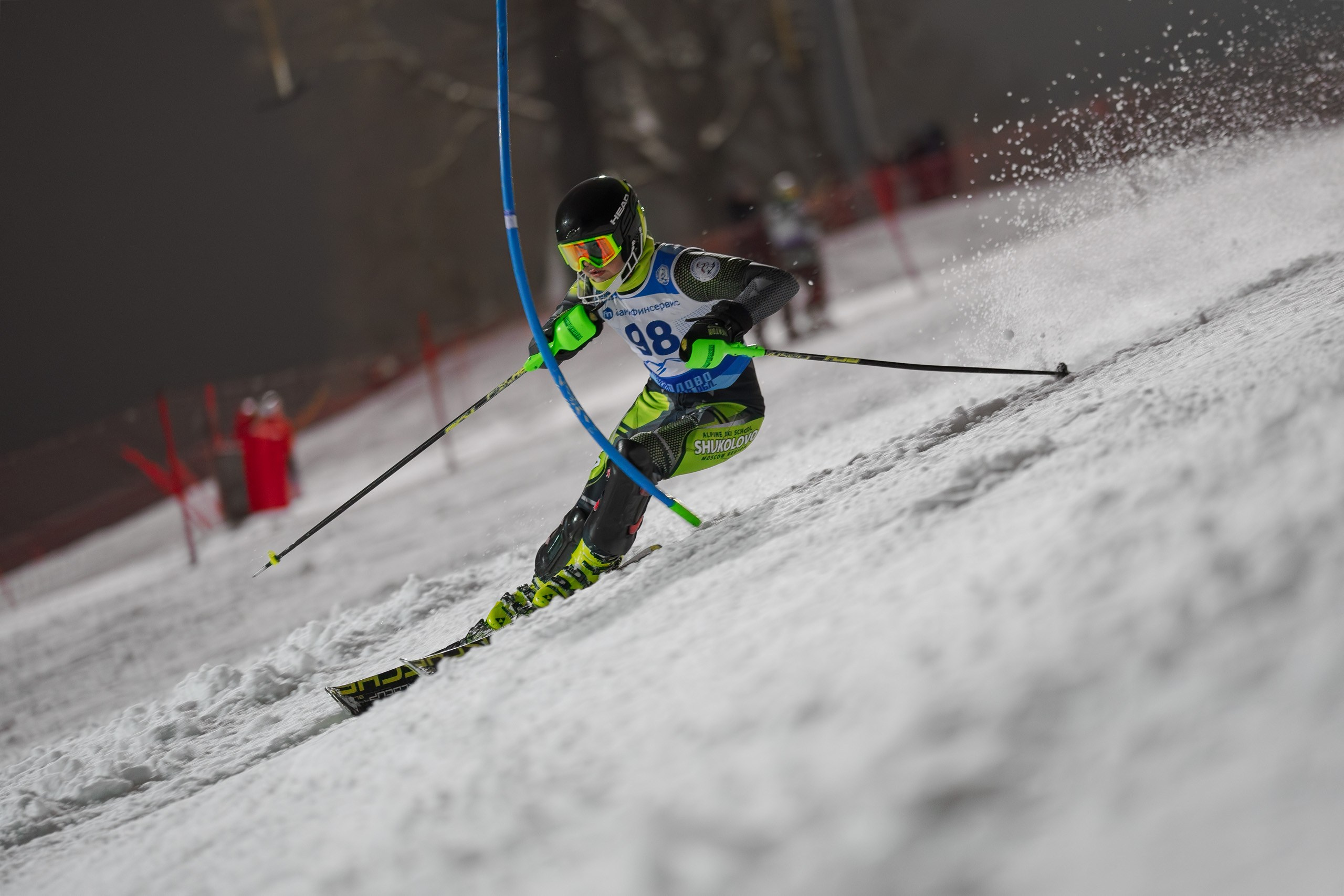 Соревнования Дмитровского городского округа по горнолыжному спорту «Открытие зимнего сезона» 2024-2025. Фотограф Студитский Евгений