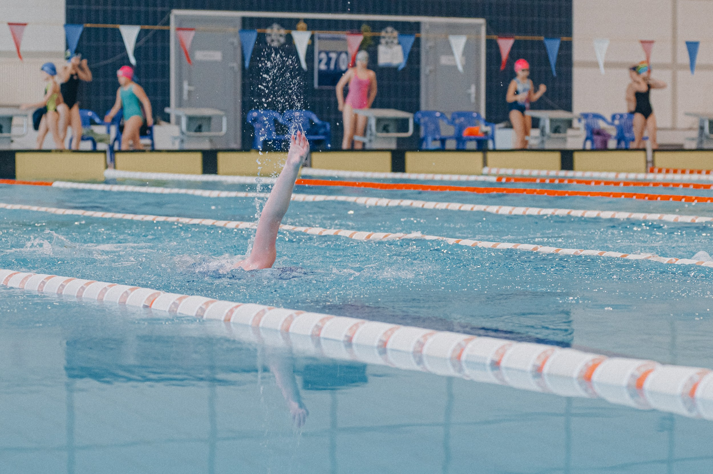 «Новогодние заплывы» в СОЦ «Зодчий». Фотограф Дмитрий Пименов