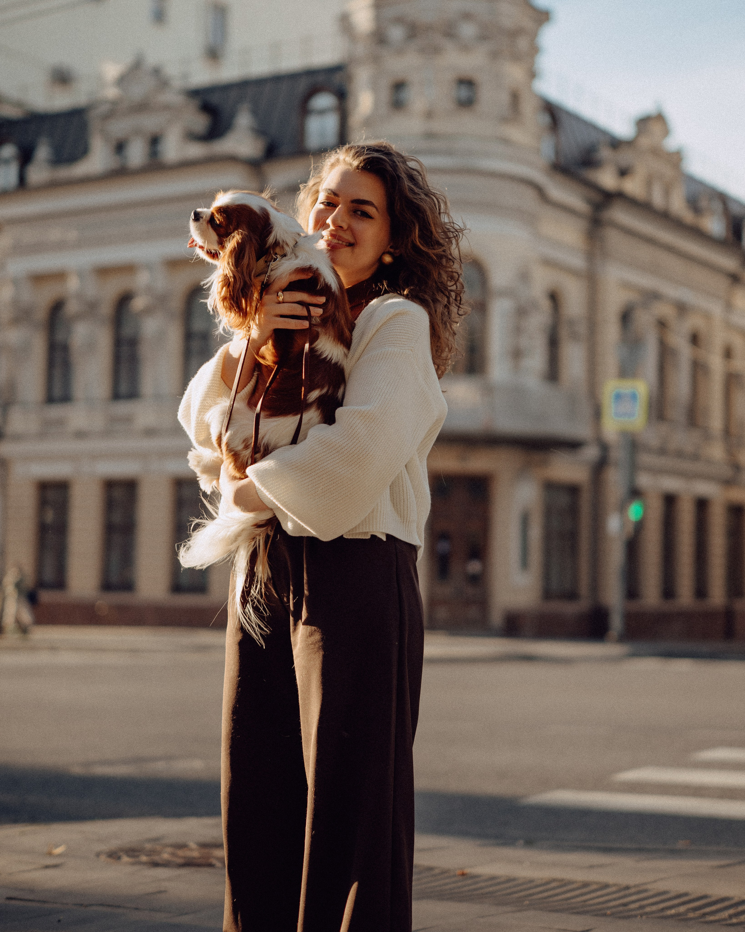 Осенняя фотосессия с собачкой