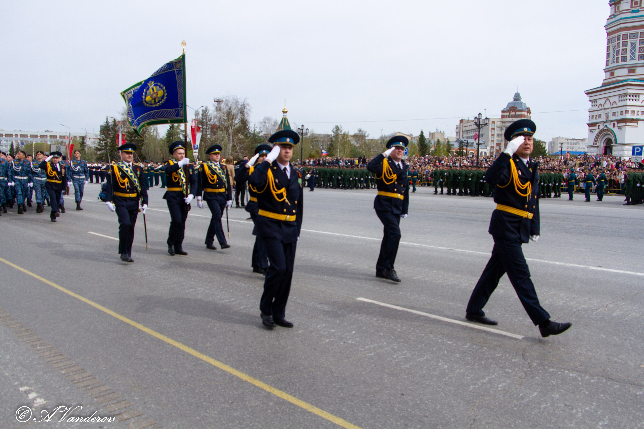 Парад Победы Омск 2024. Фотограф Омск | Александр Вандеров