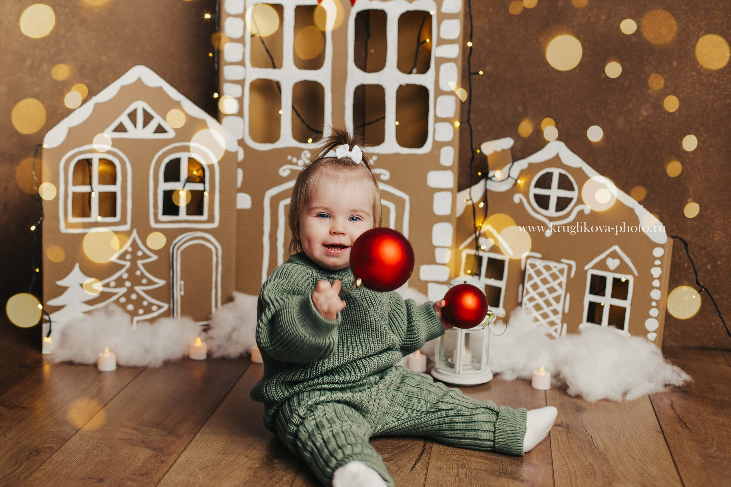 Машенька. Годик. Фотограф новорожденных и детский в Сергиевом Посаде Кругликова Юлия