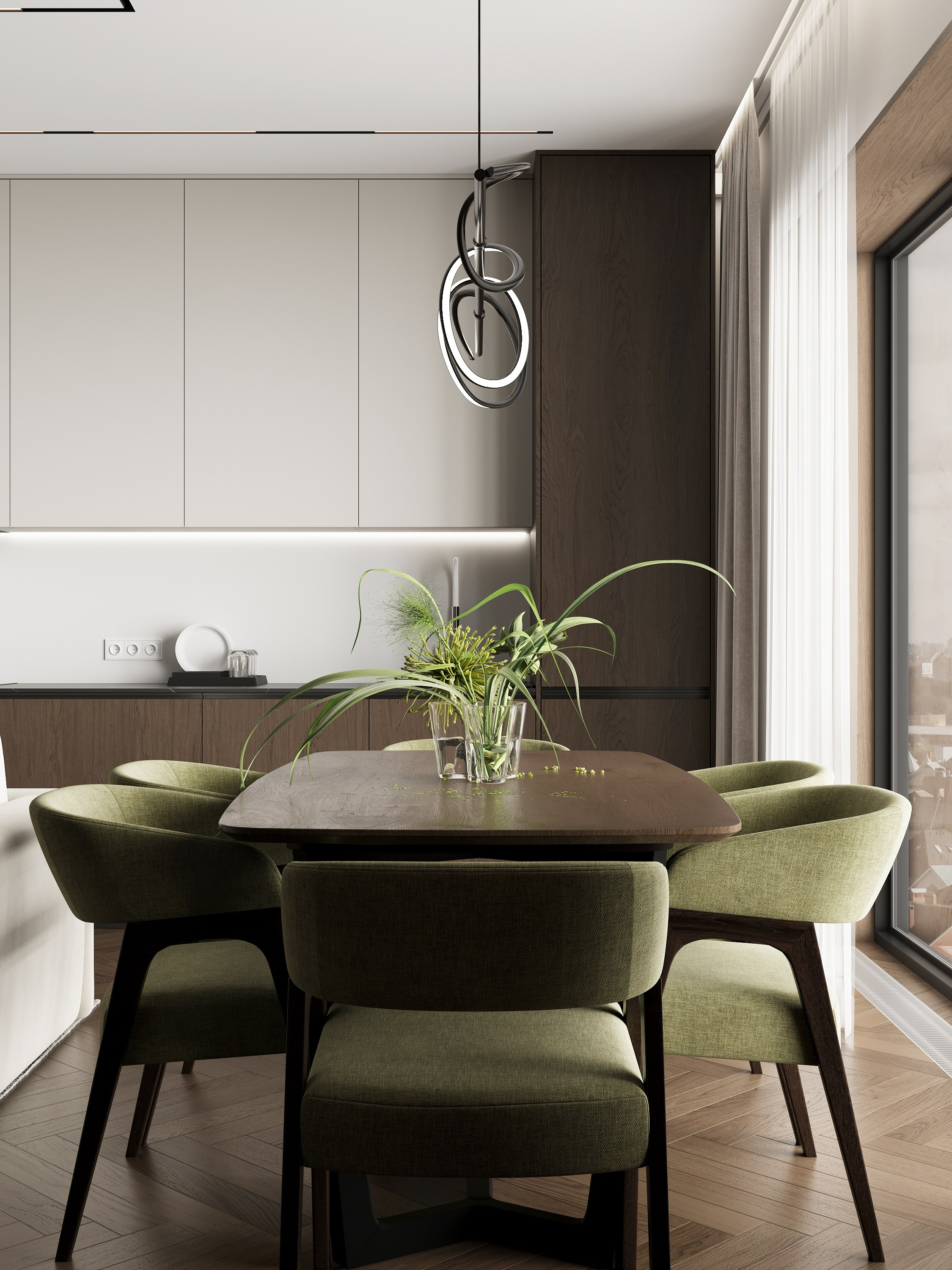 ЖК СитиБей 55 м². Мария Воропаева | Дизайн интерьера под ключ Москва и МО