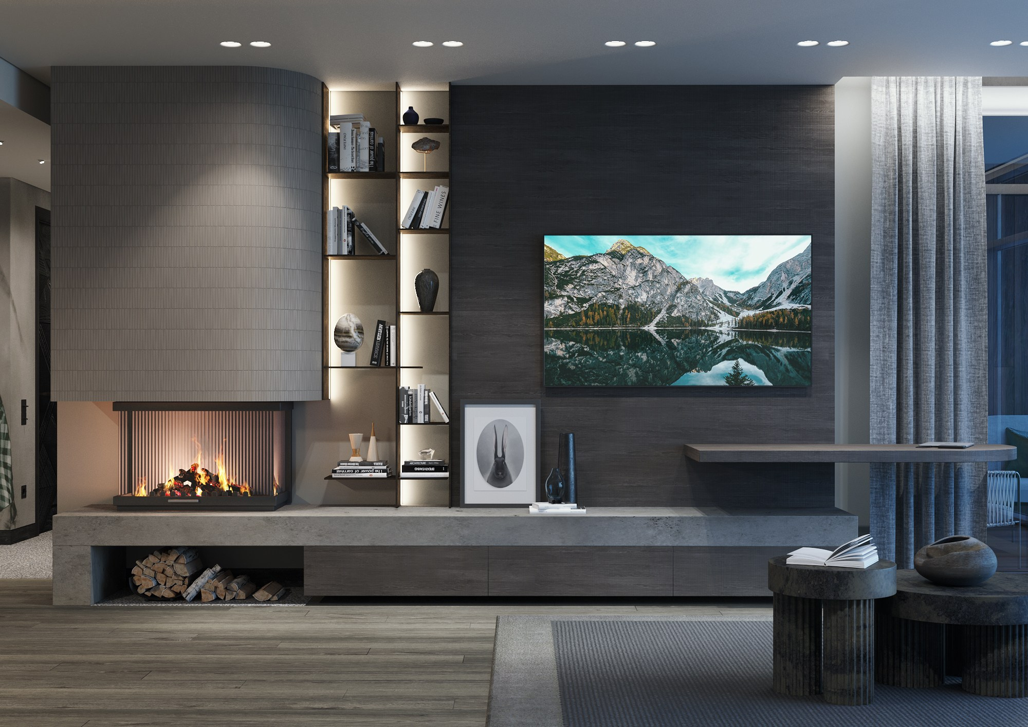 Park Residences. Дизайн Марина Павлюченкова. 3D визуализатор интерьеров Ксения Жарко