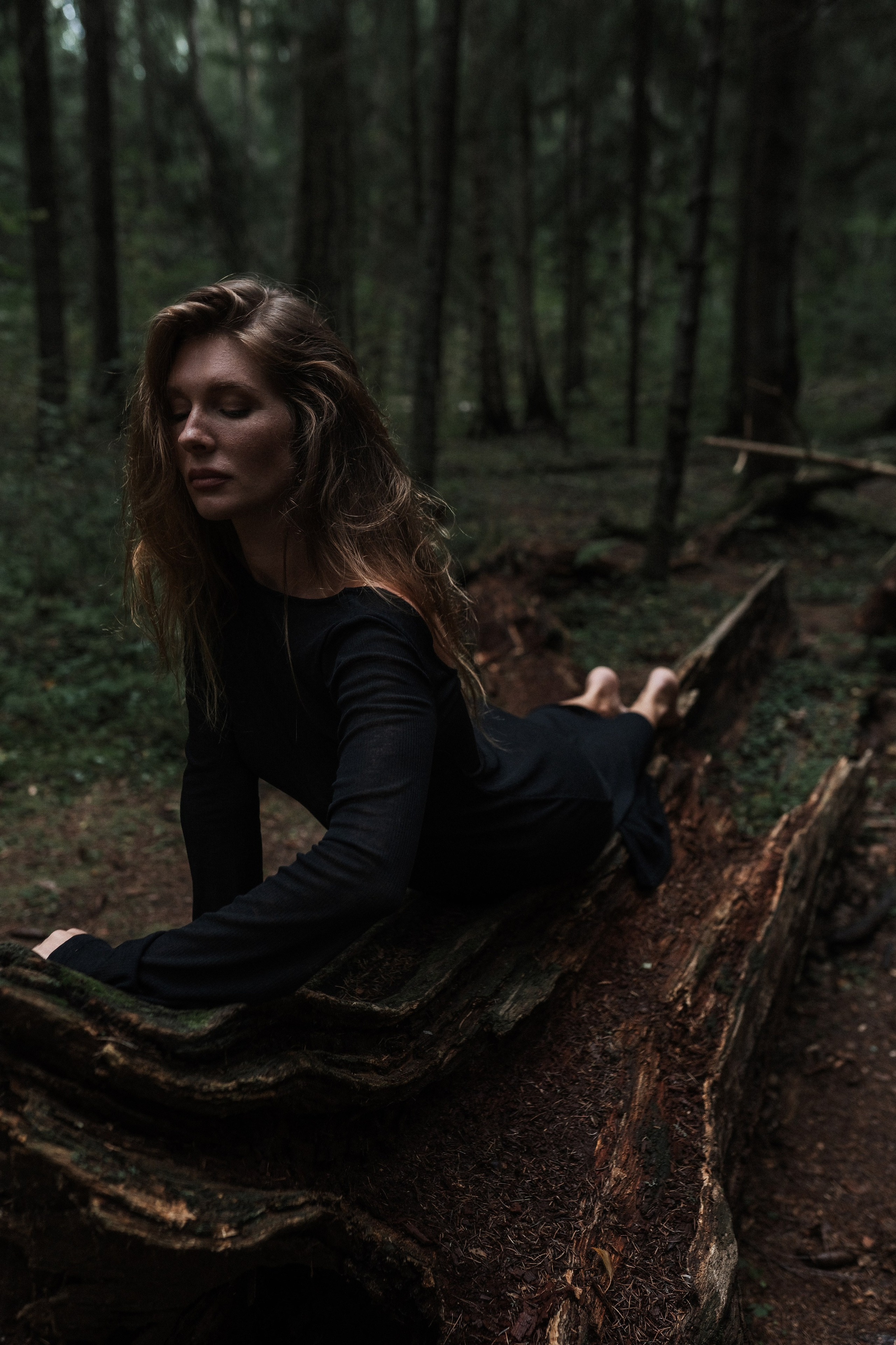 Портретная фотосессия в лесу | Фотограф СПб Дарья Мейкер. Дарья Мейкер • Фотограф в Санкт-Петербурге