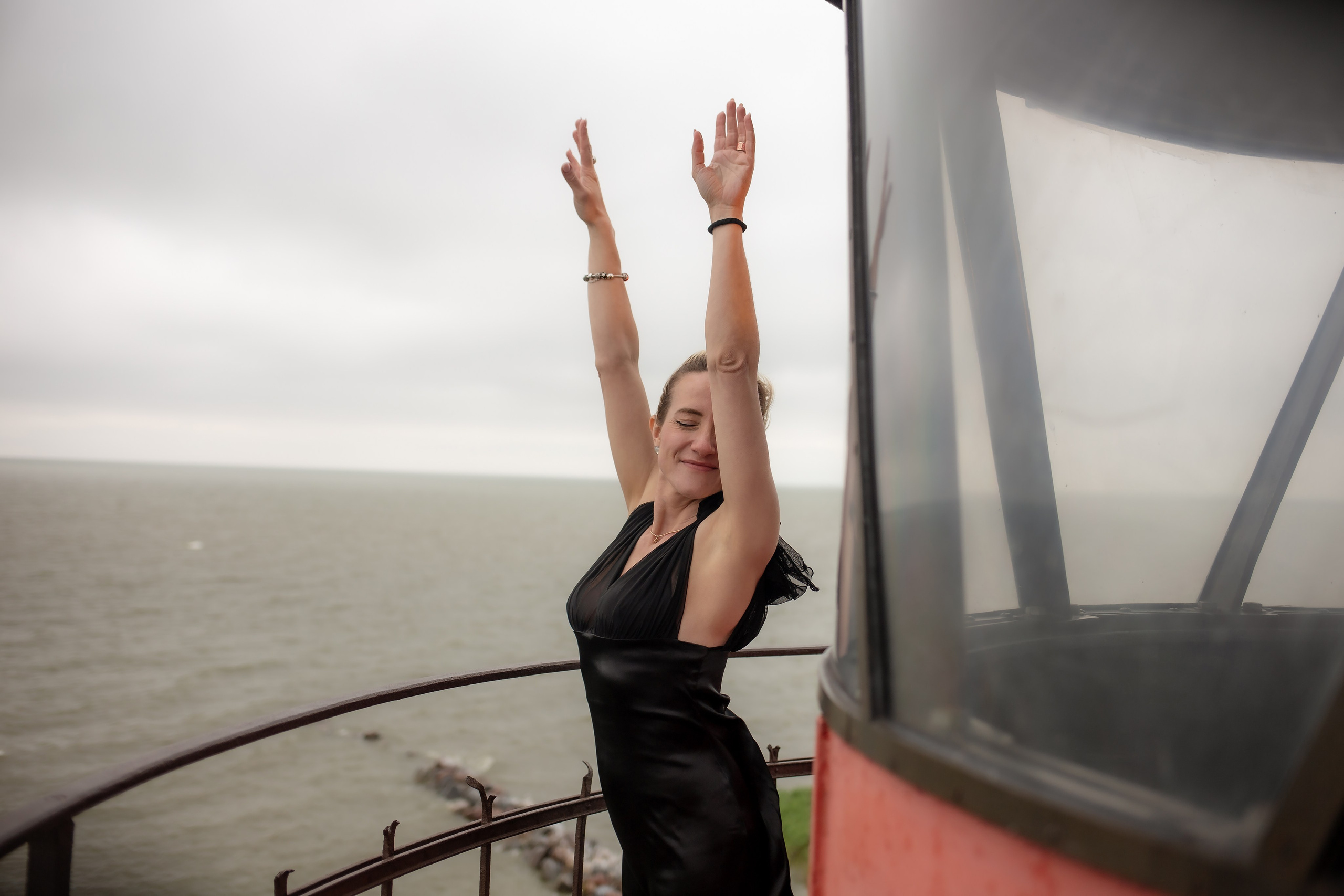 Катя. Маяк в Заливино. Фотограф в Калининграде Решетникова Алина