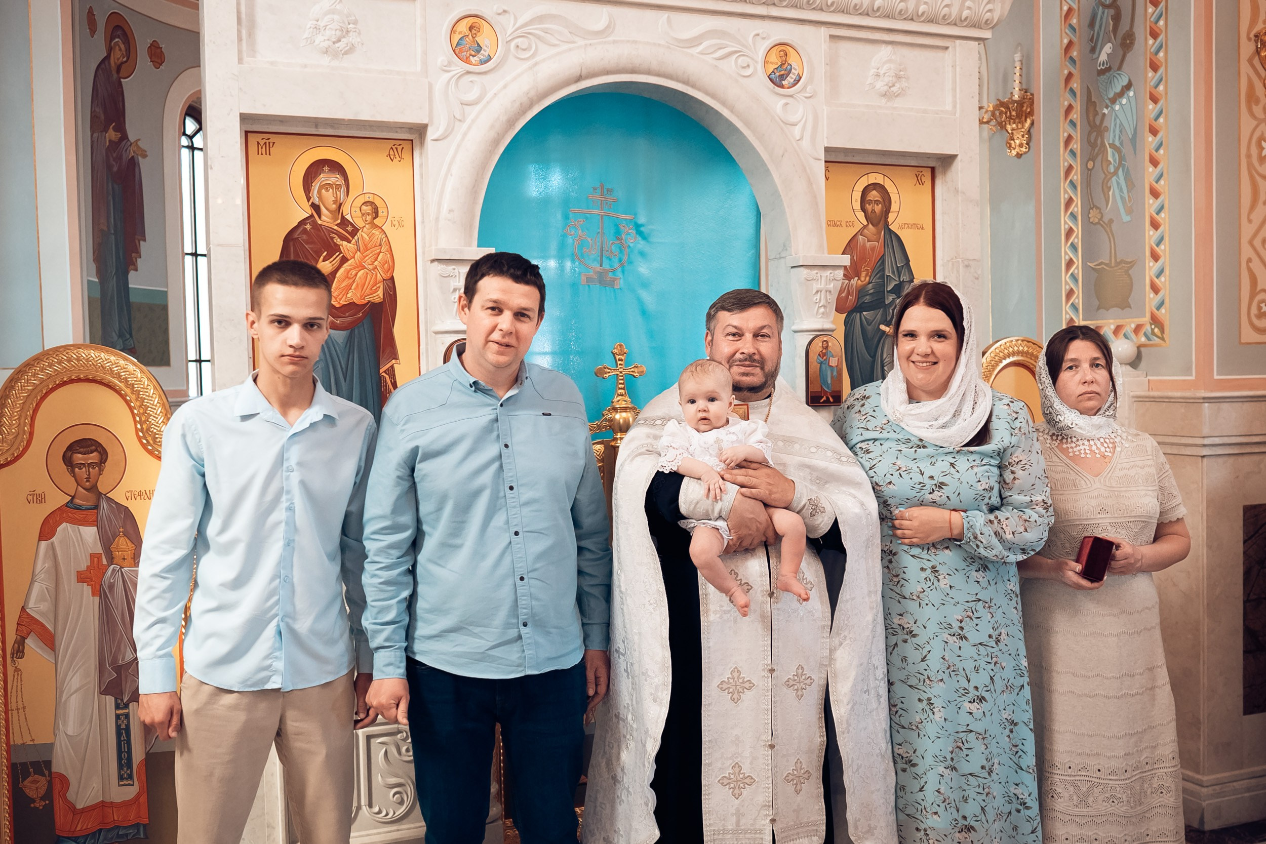 Крещение в Александро-Невском соборе Симферополь. Церковный фотограф Севастополь