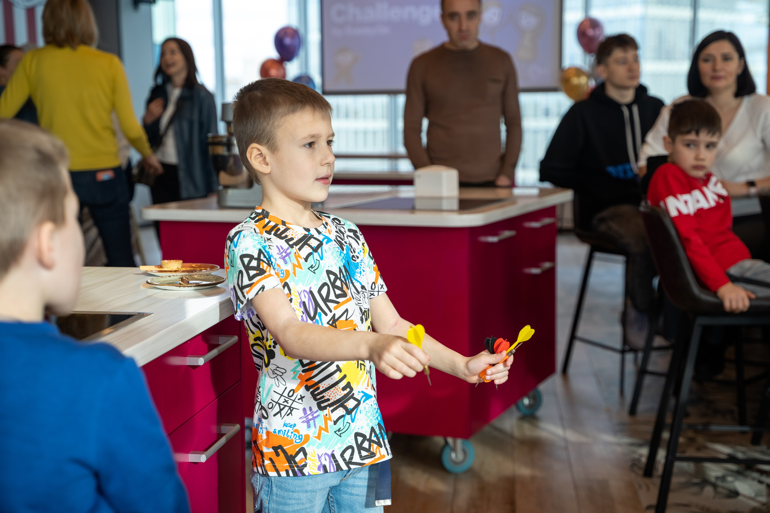 День Рождения в кулинарной студии. Фотограф в Одинцово, Москве