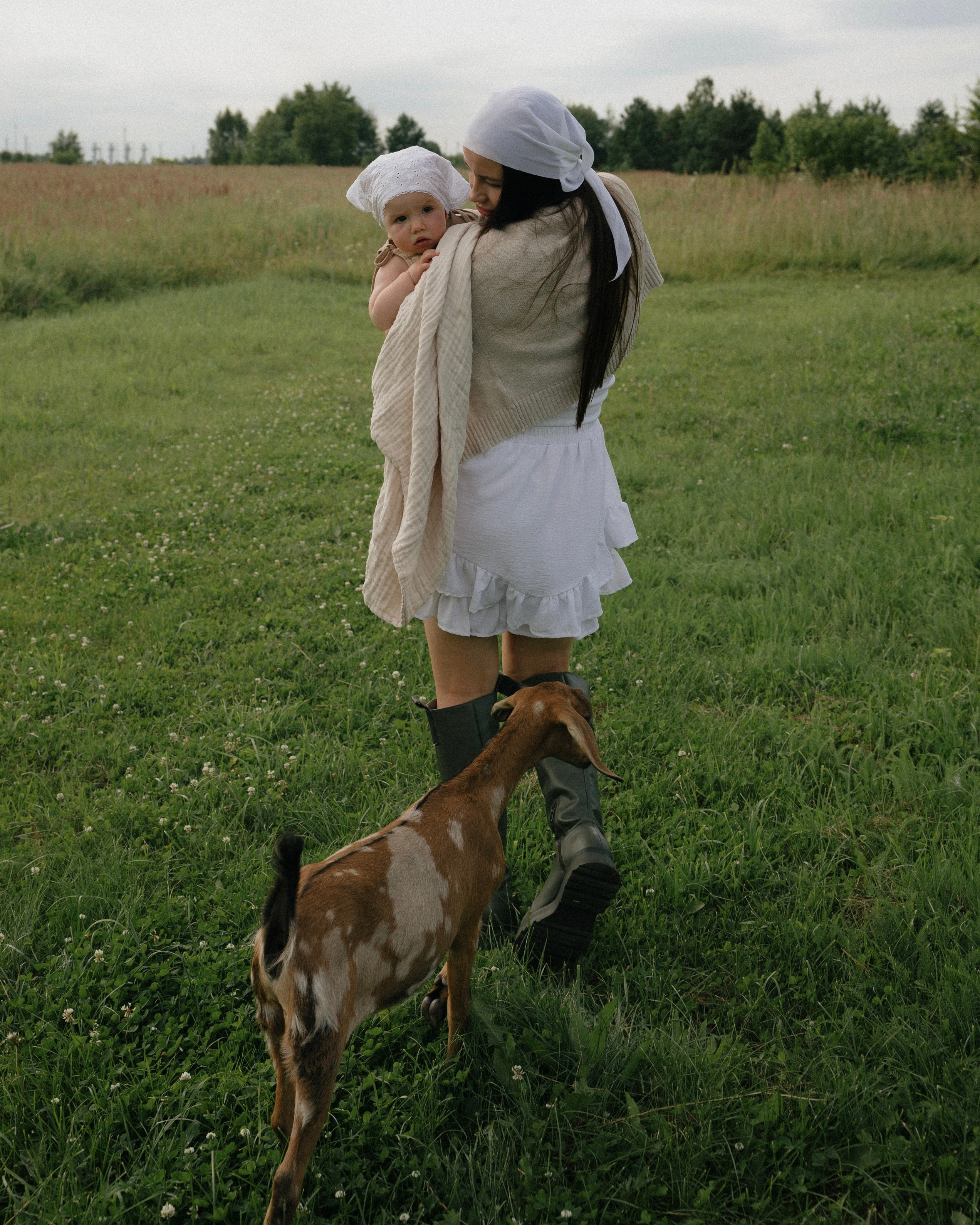 Таня и Тася в деревне. Дубинкина Екатерина Фотограф Рязань, Москва