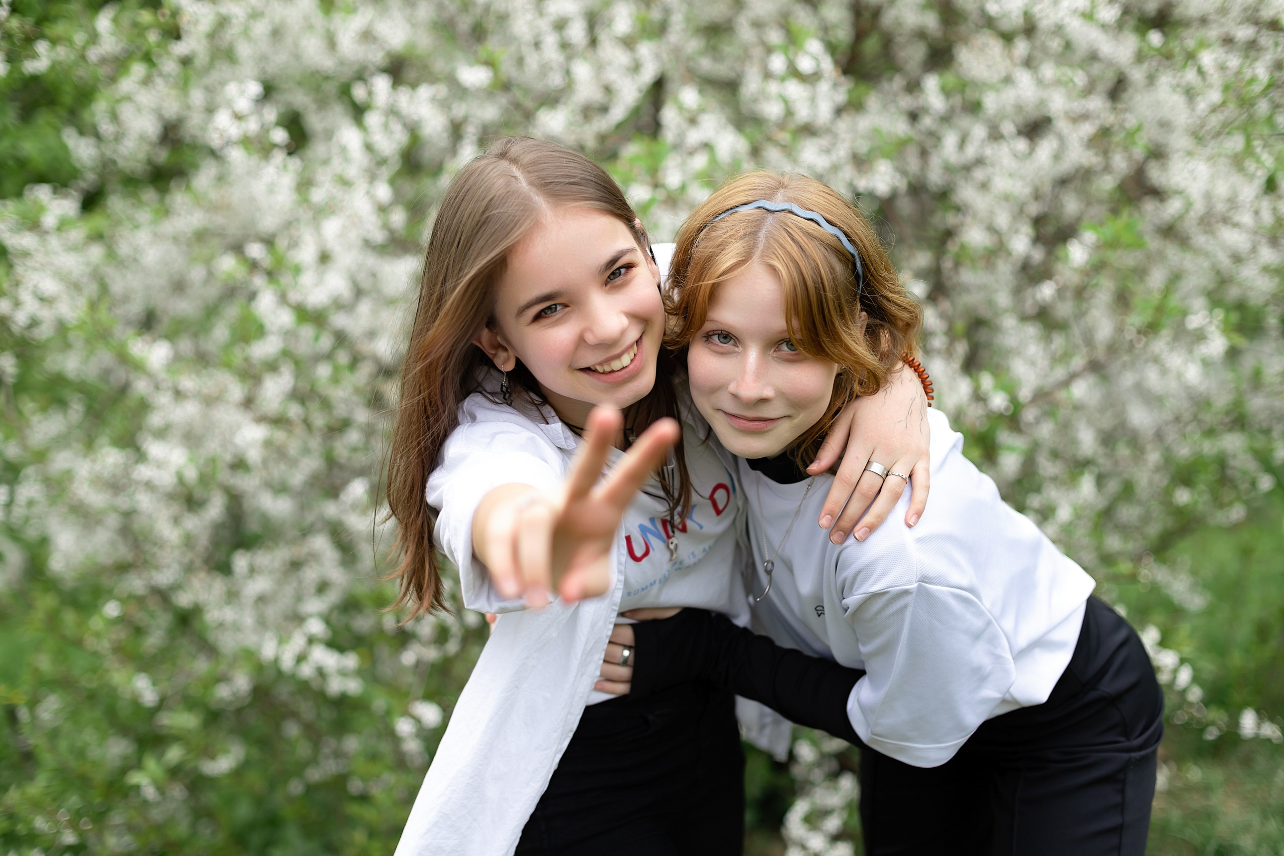 Съёмка в парке. Выпускные альбомы «Эврика» в Нижнем Новгороде