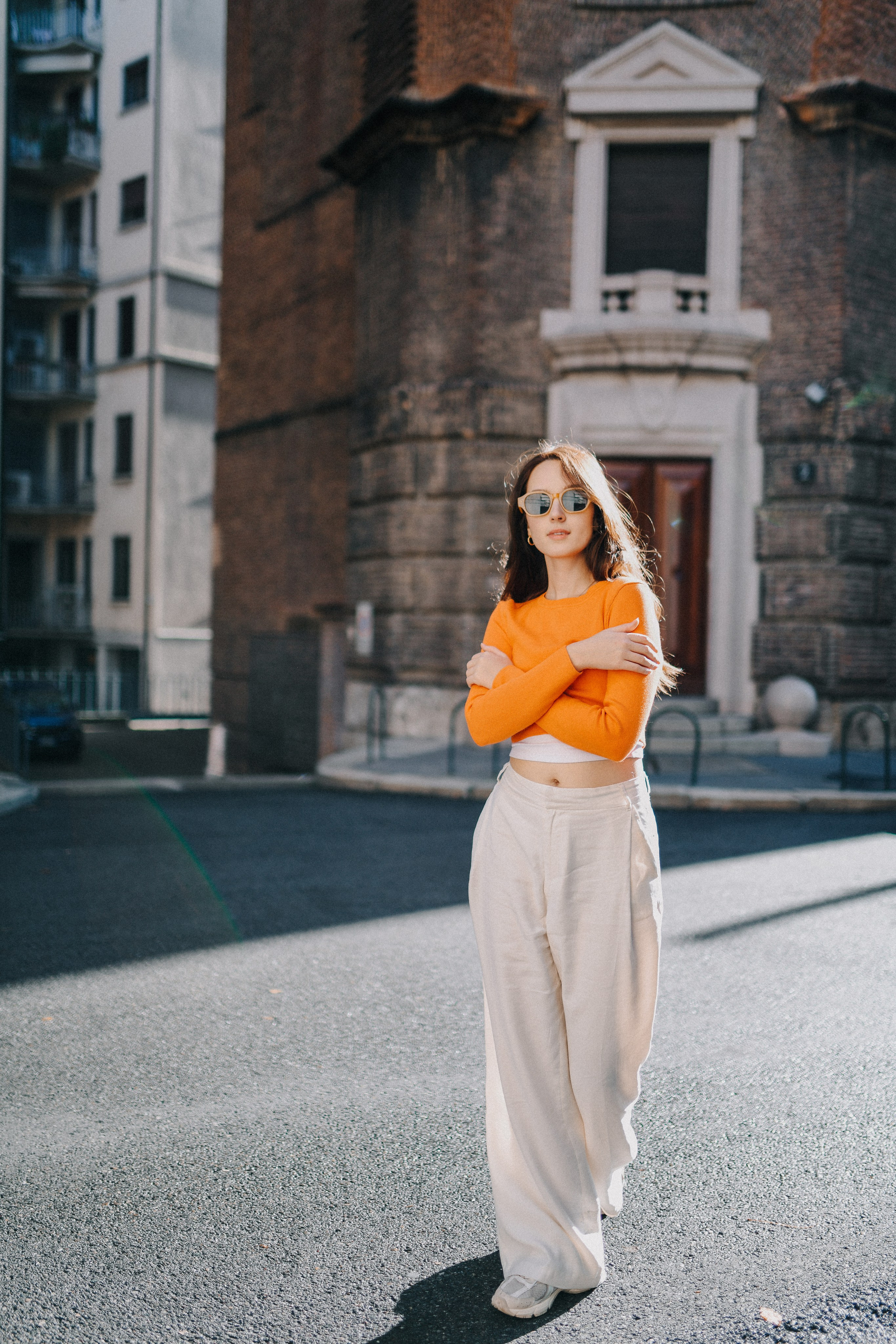 Nastya in Milano. Photographer Vasilisa Gordeeva