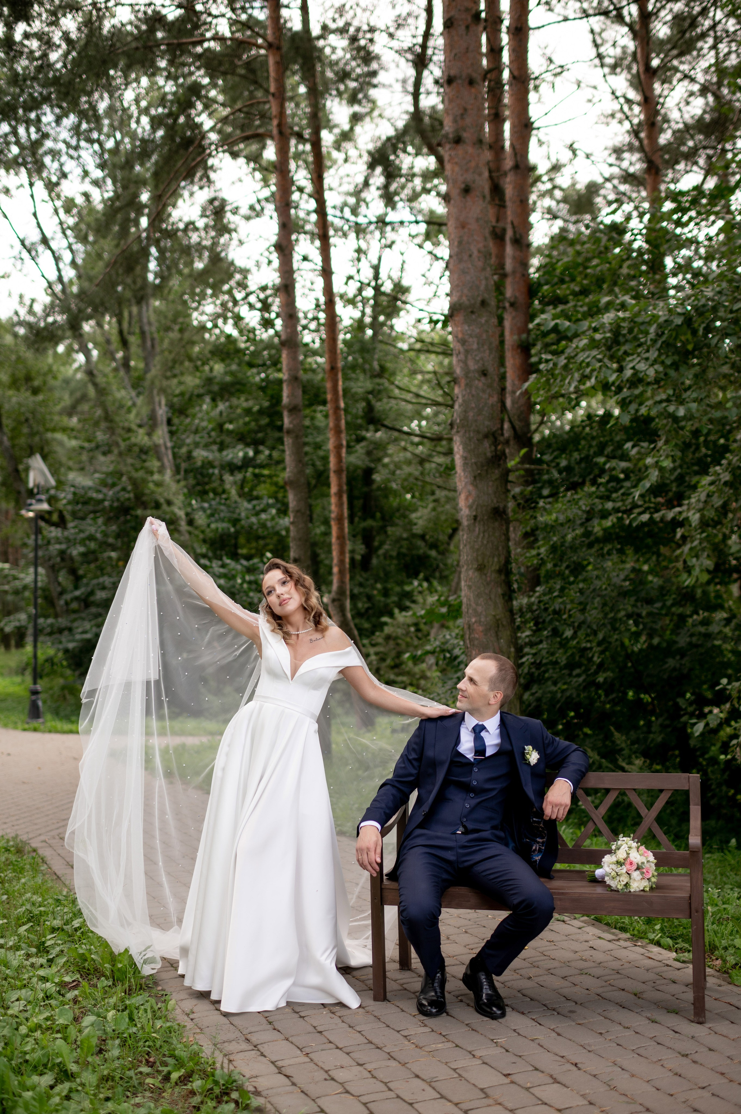 Людмила и Михаил (свадебная прогулка и регистрация в г. Кингисеппе). Портретный, семейный и свадебный фотограф в Санкт-Петербурге и в Пушкине Ширяев Денис