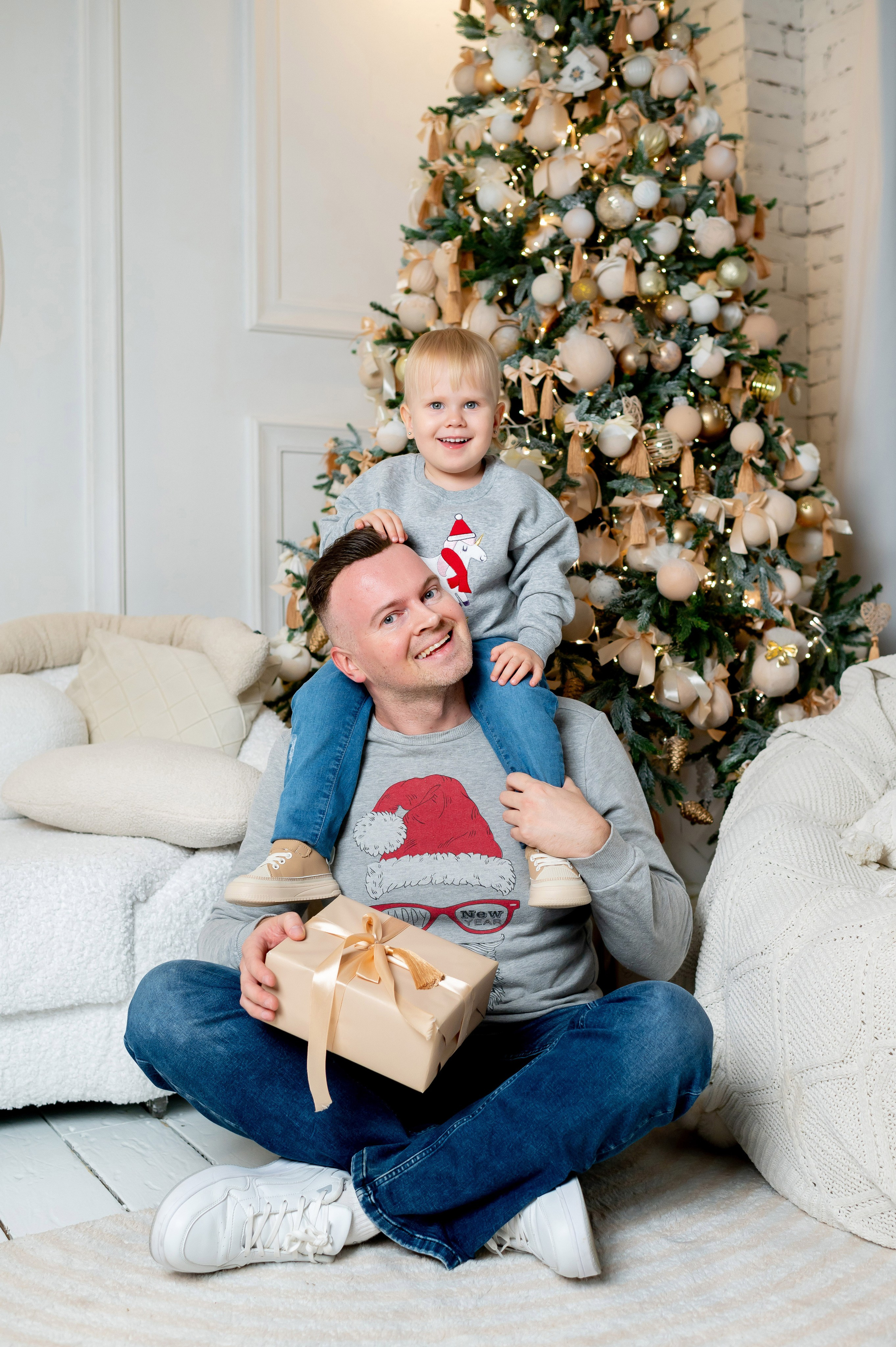 Новогодняя фотосессия для Ники. Портретный, семейный и свадебный фотограф в Санкт-Петербурге и в Пушкине Ширяев Денис