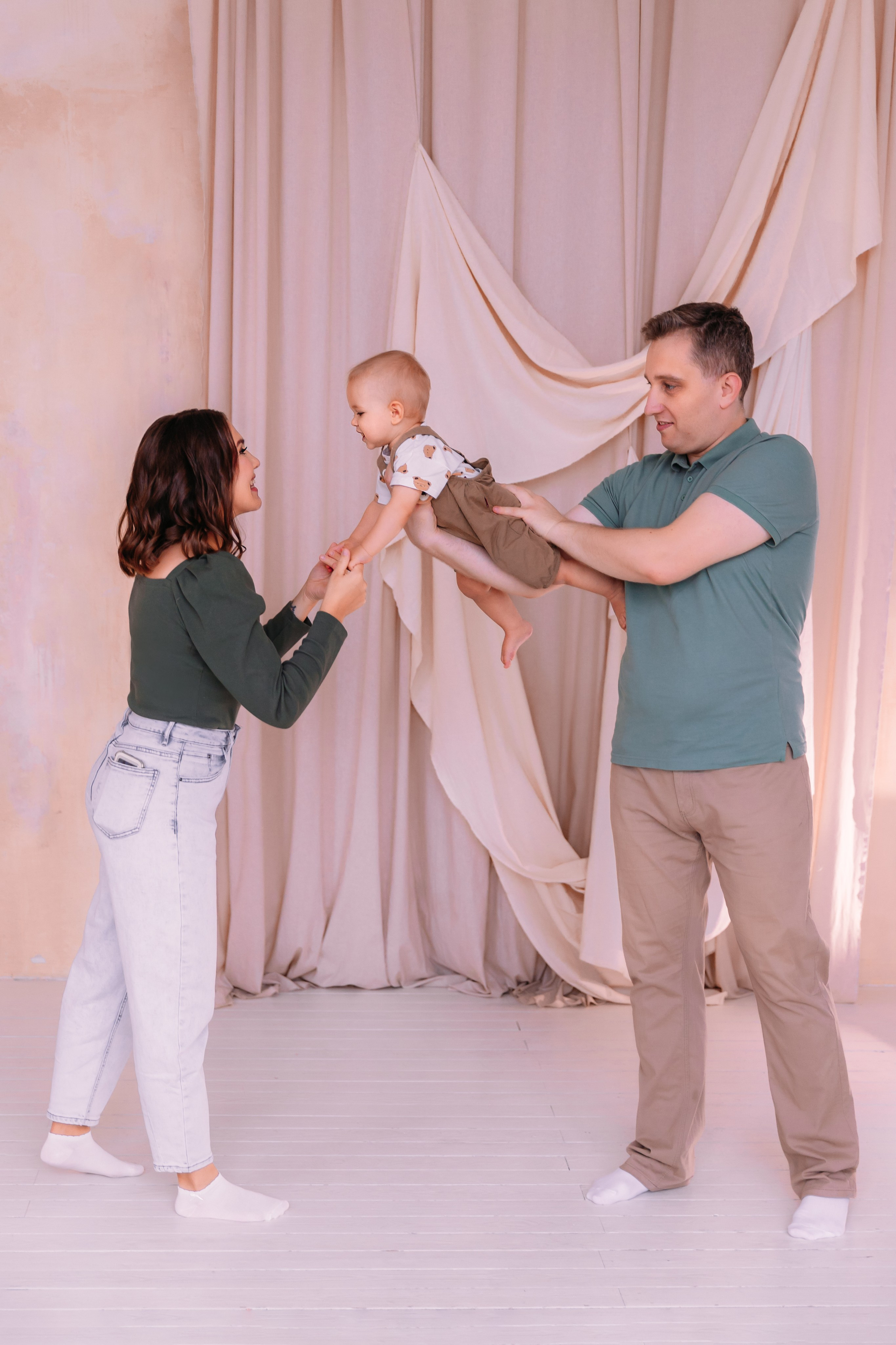 Фотосессия на первый годик. Семейный и детский фотограф в Мурманске Карина Березина