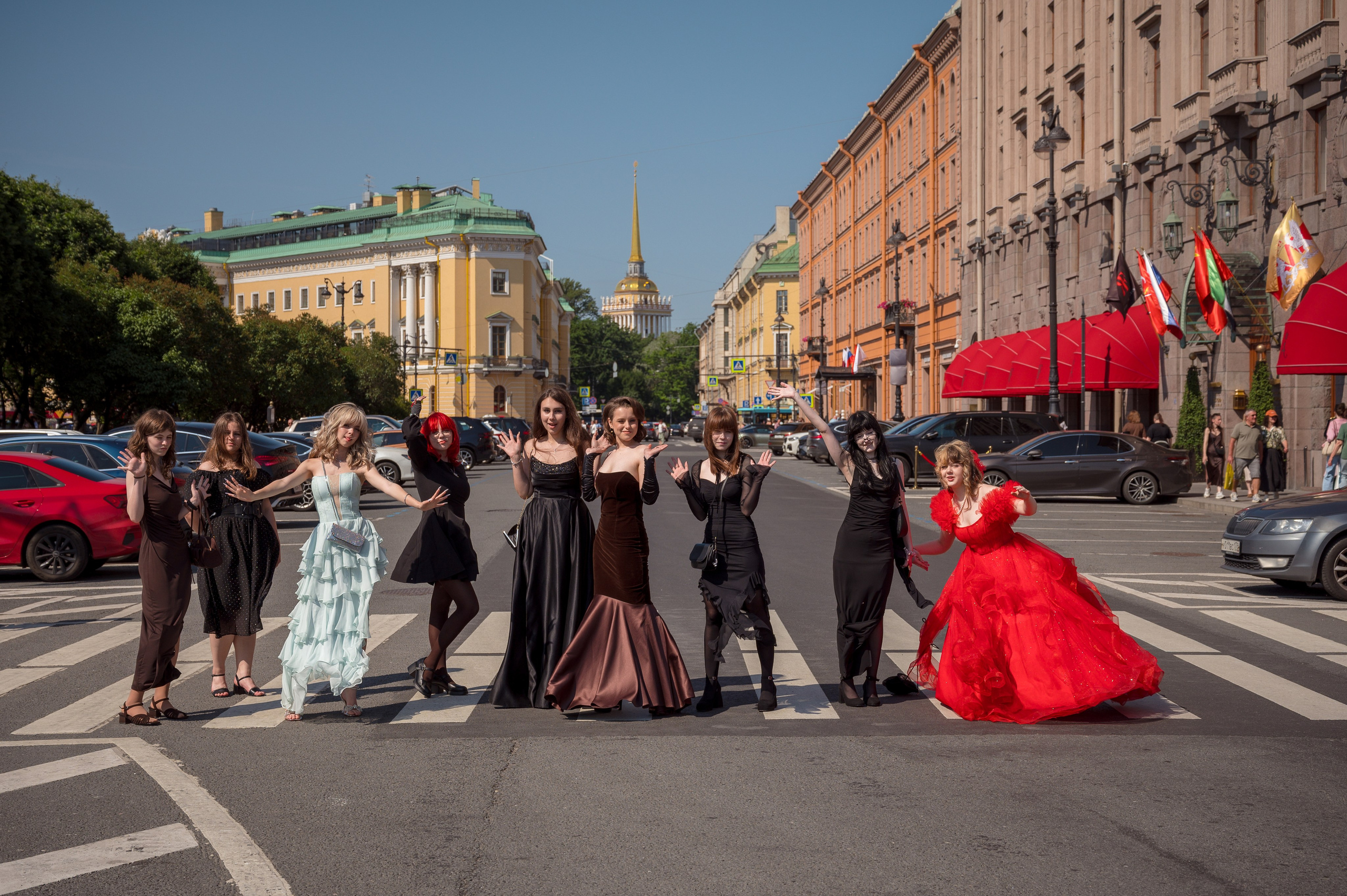 Выпускницы 9го класса. Ваш свадебный и репортажный фотограф в Санкт-Петербурге Вячеслав Ивахненко