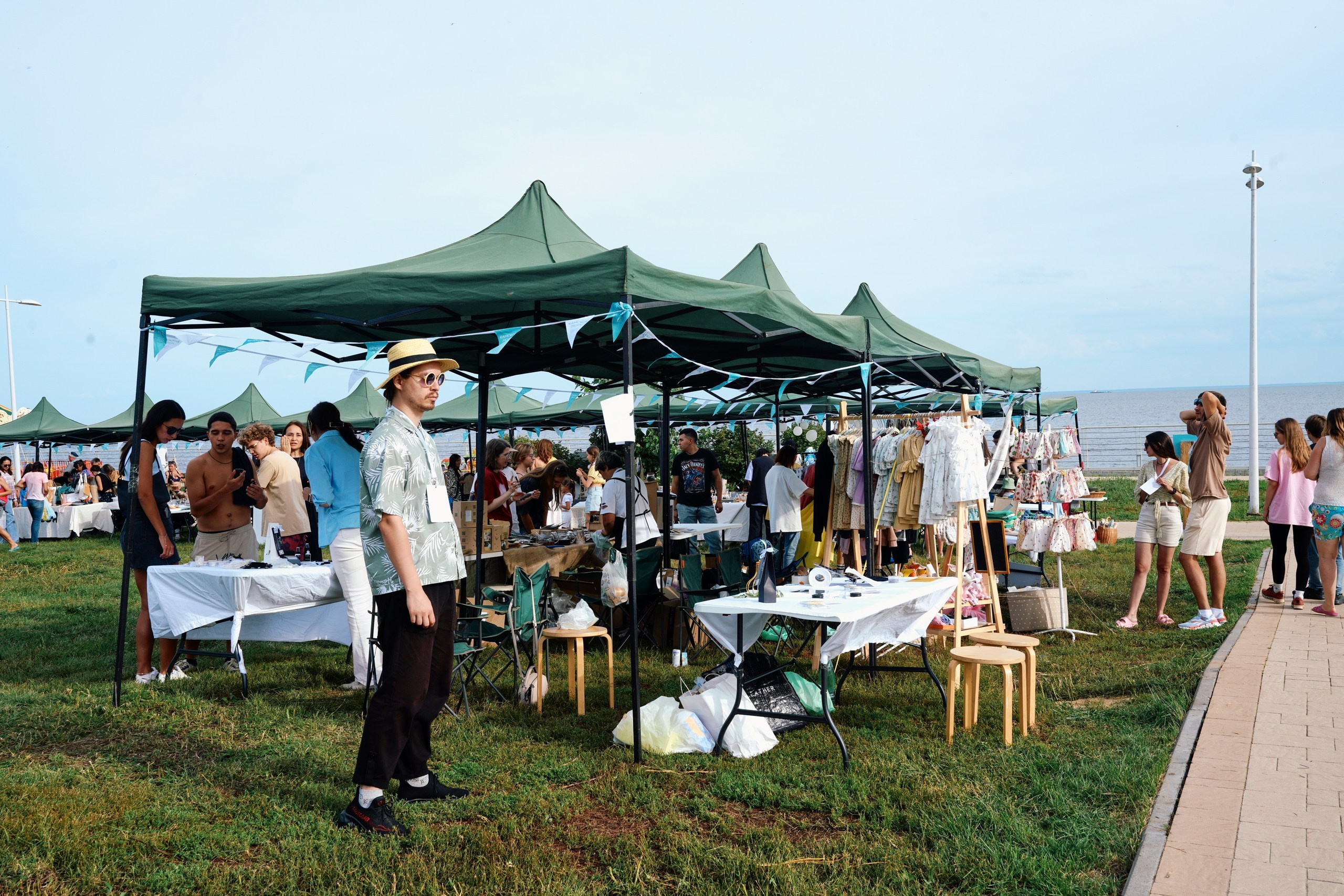 Пляжный маркет 2024, г. Лаишево. Фотограф Казань