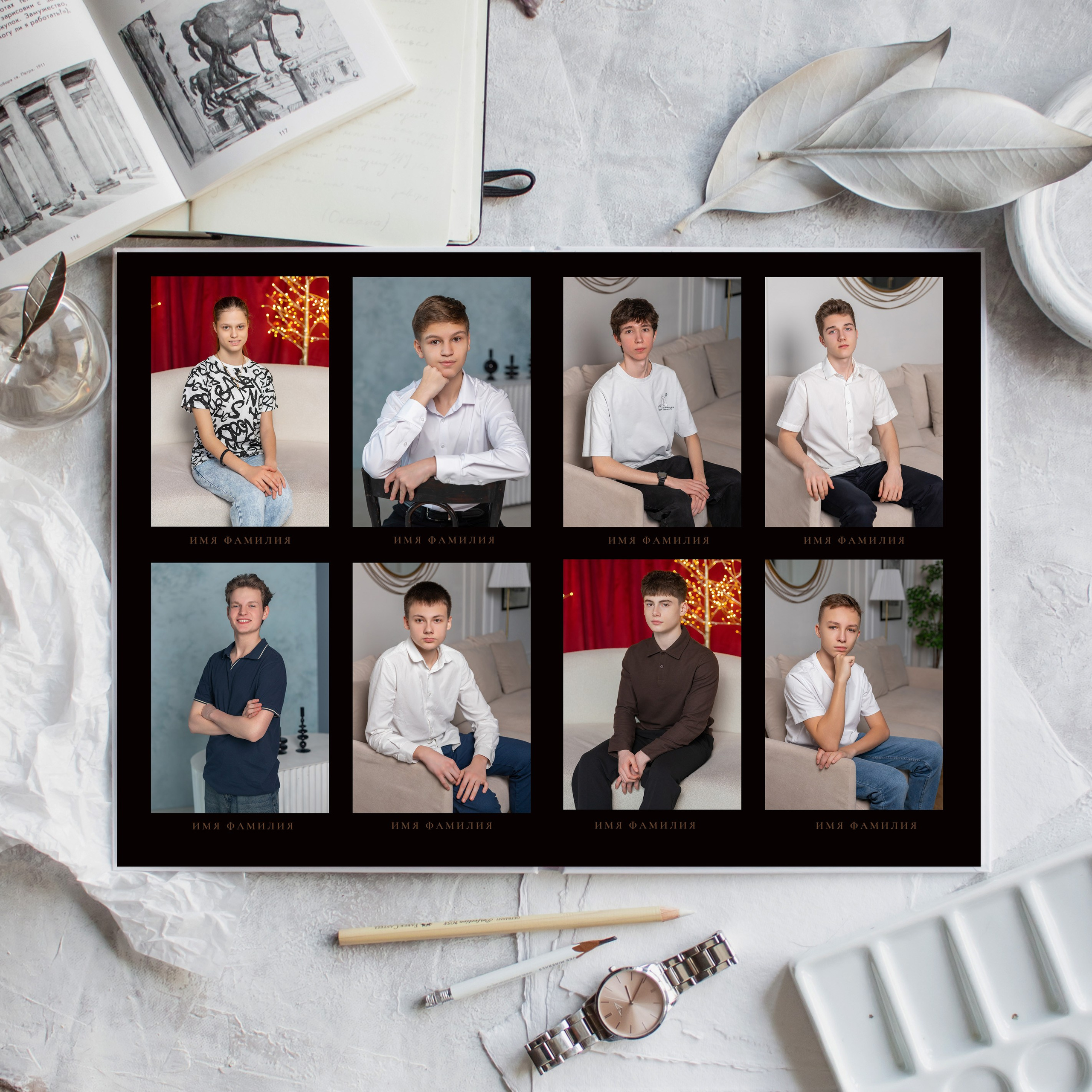 Альбом 9-11 ПРЕМИУМ «Популярный» до 10 разворотов. ВЫПУСКНЫЕ АЛЬБОМЫ Краснодар Ворчик Татьяна