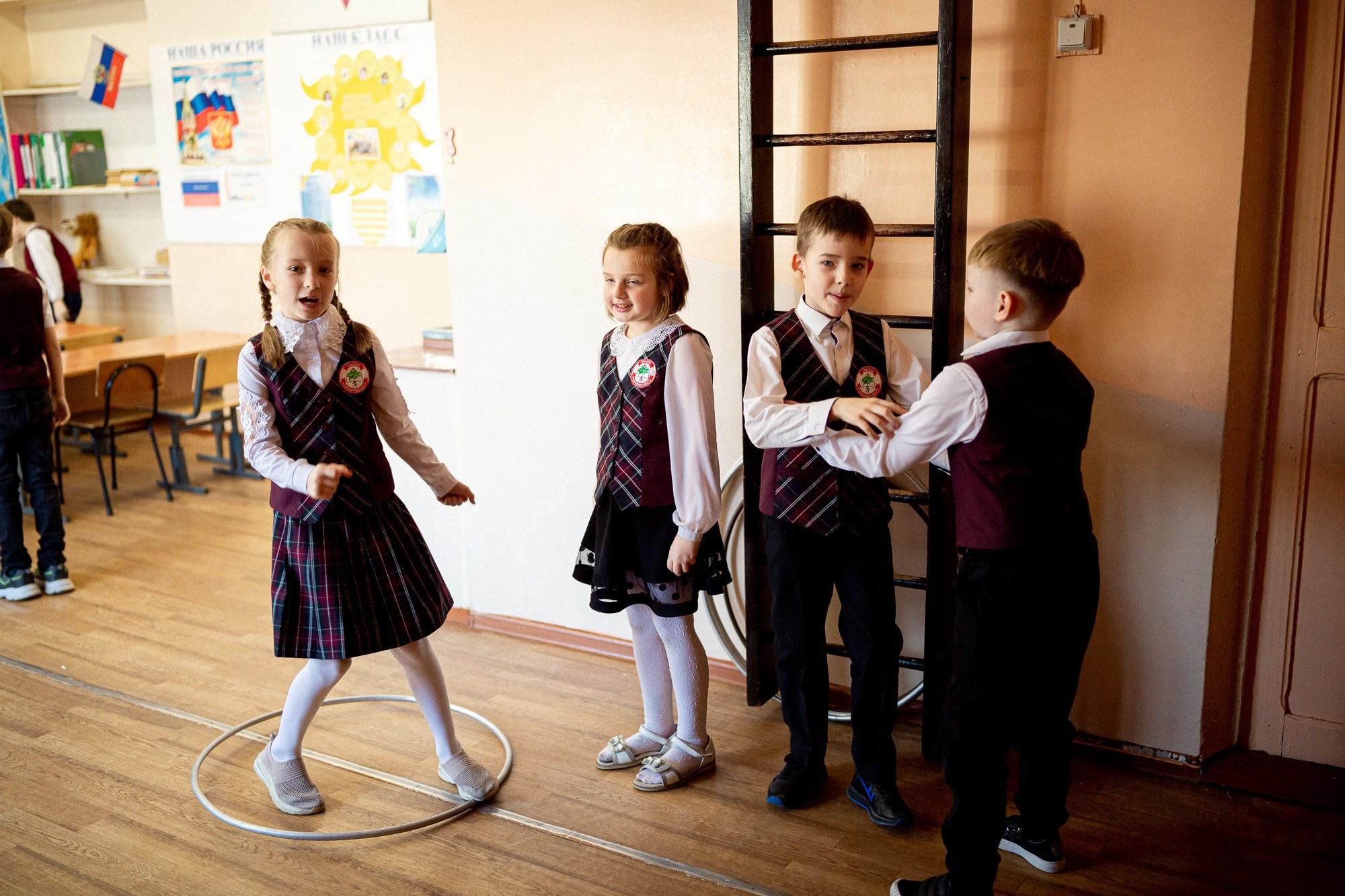 Уроки в школе. Андрей Кровлин — фотограф в Славянке