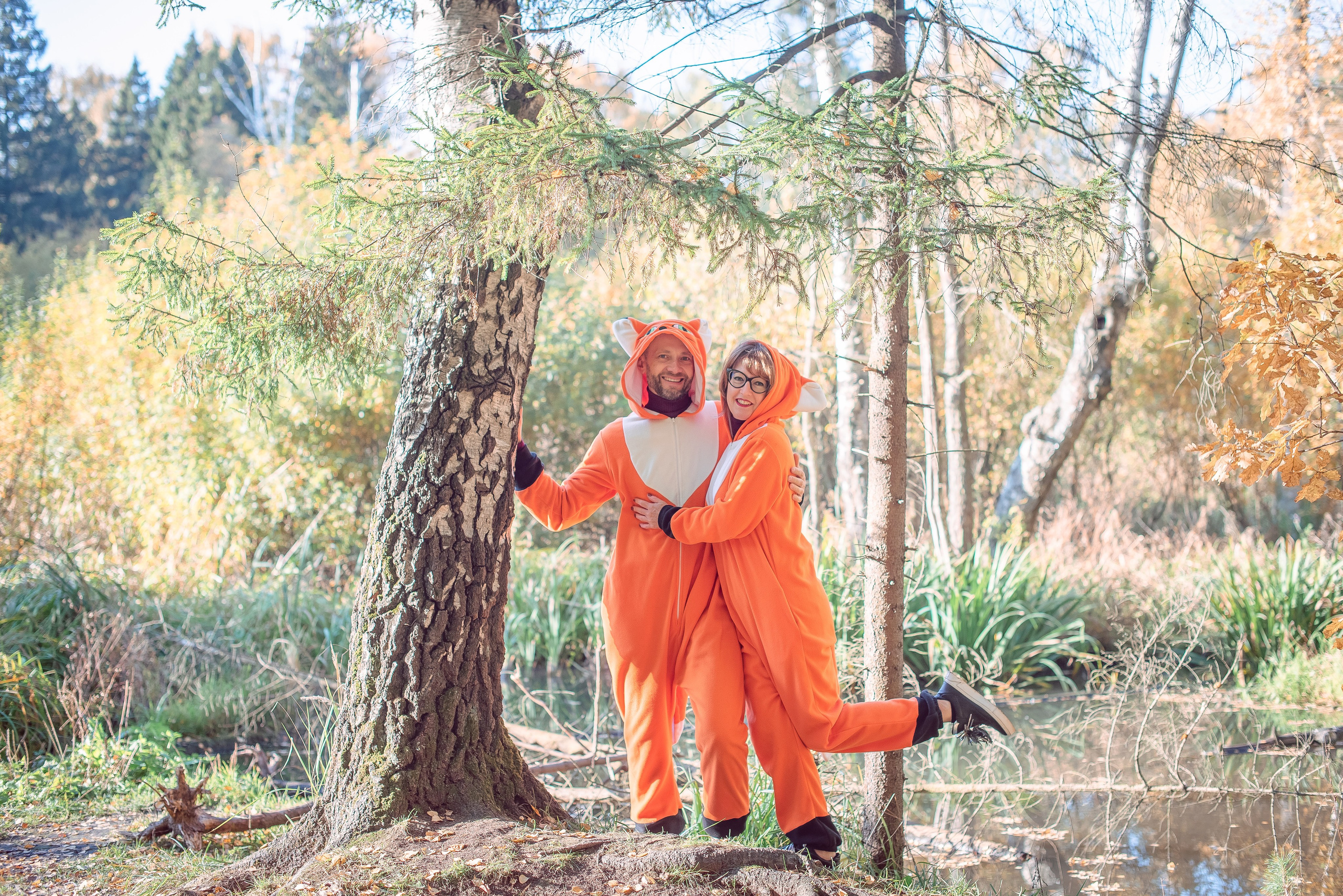 Осенняя прогулка семьи Андрея и Марины. Свадебный и семейный фотограф в Москве Юлия Винник