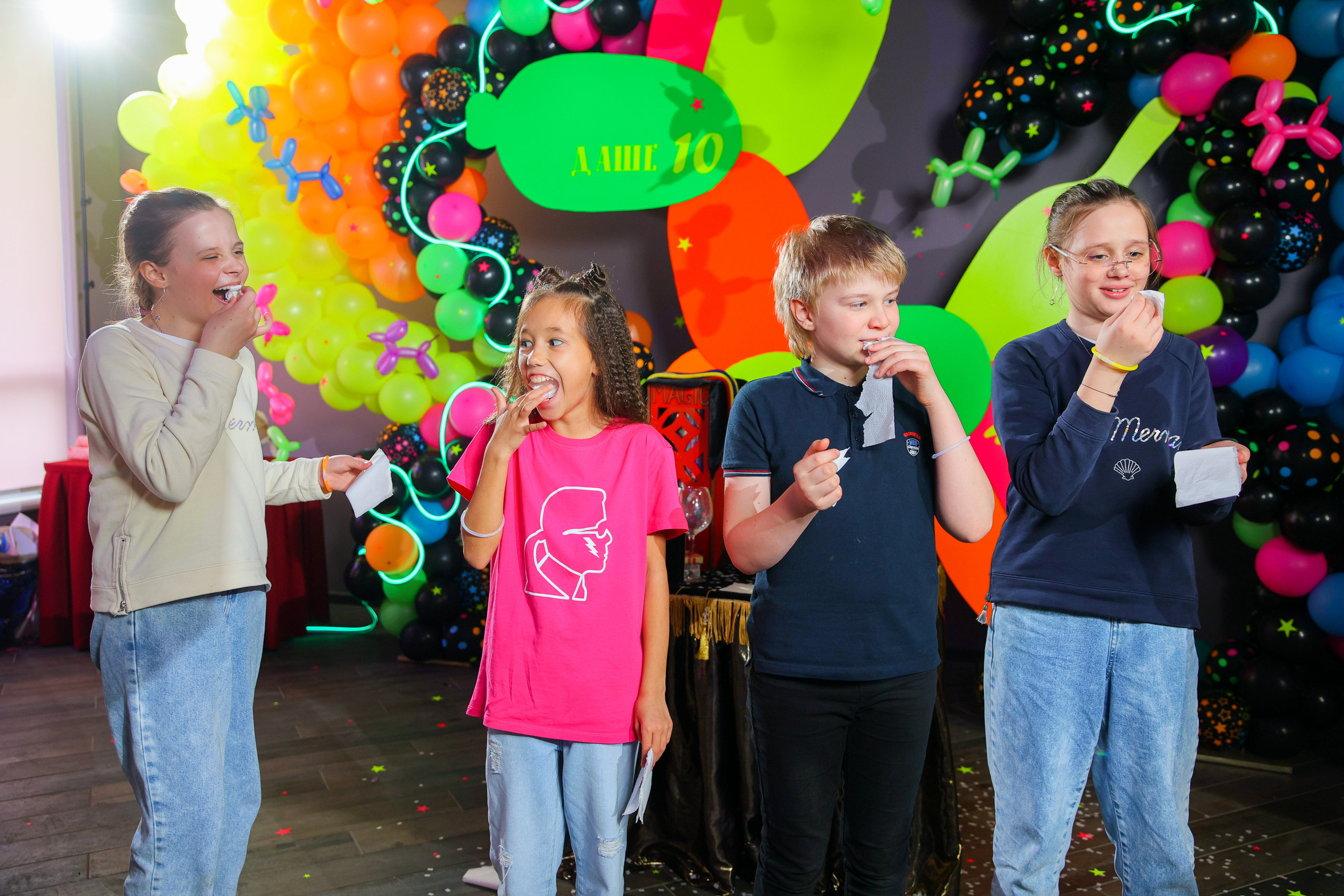 Neon party 10 years. Фотограф Юрий Клим | Москва