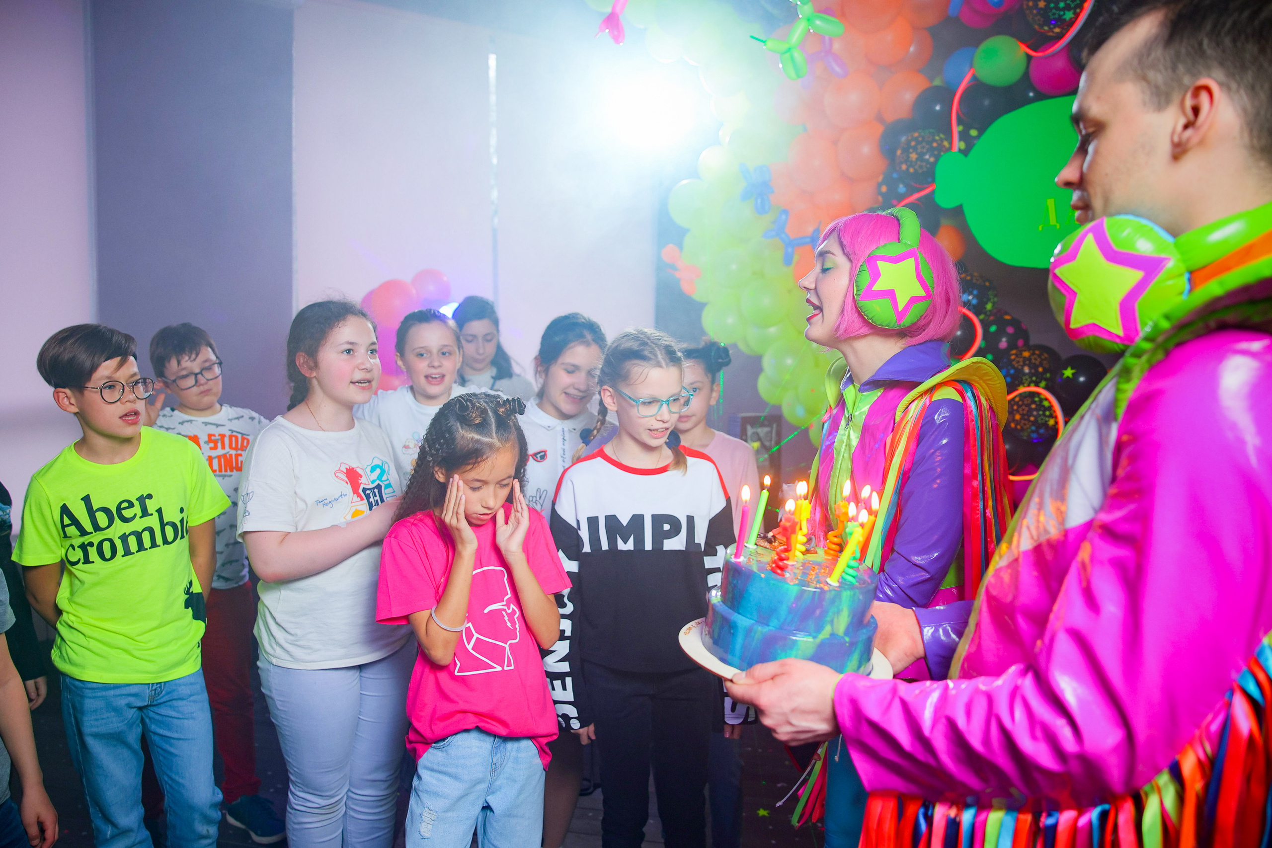 Neon party 10 years. Фотограф Юрий Клим | Москва