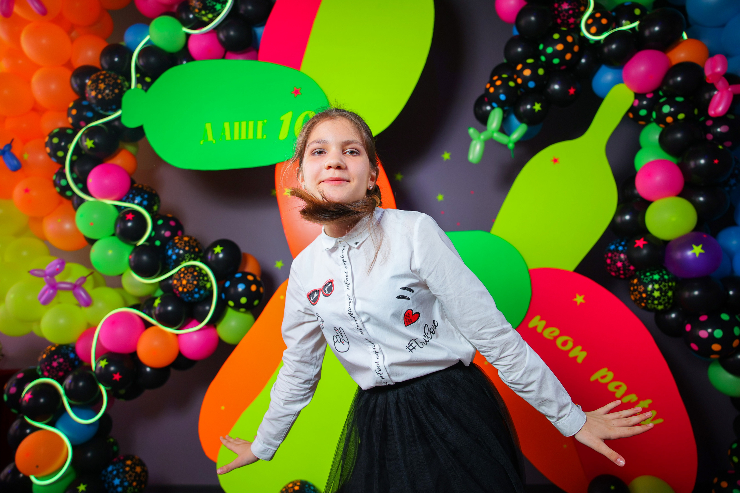 Neon party 10 years. Фотограф Юрий Клим | Москва