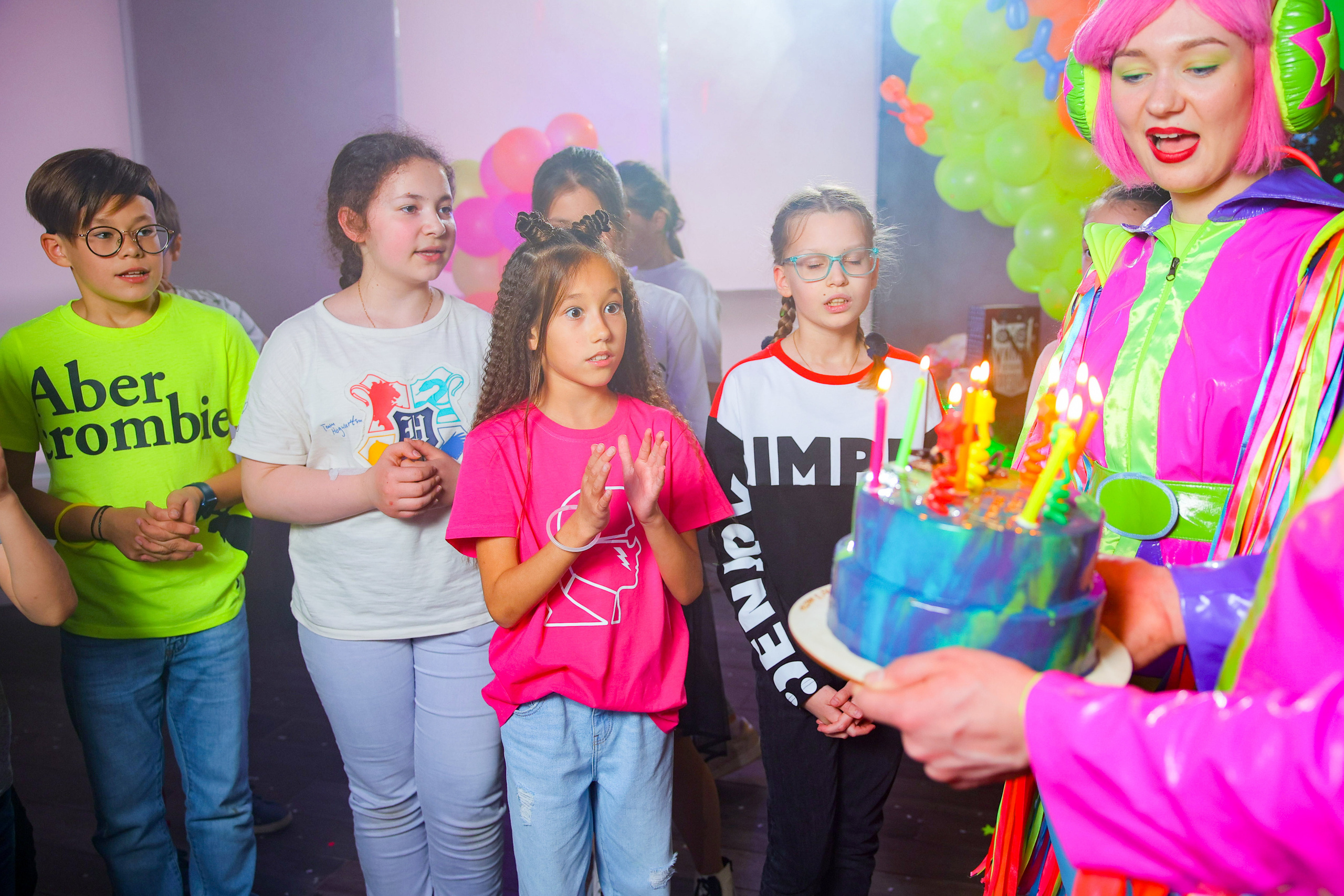 Neon party 10 years. Фотограф Юрий Клим | Москва