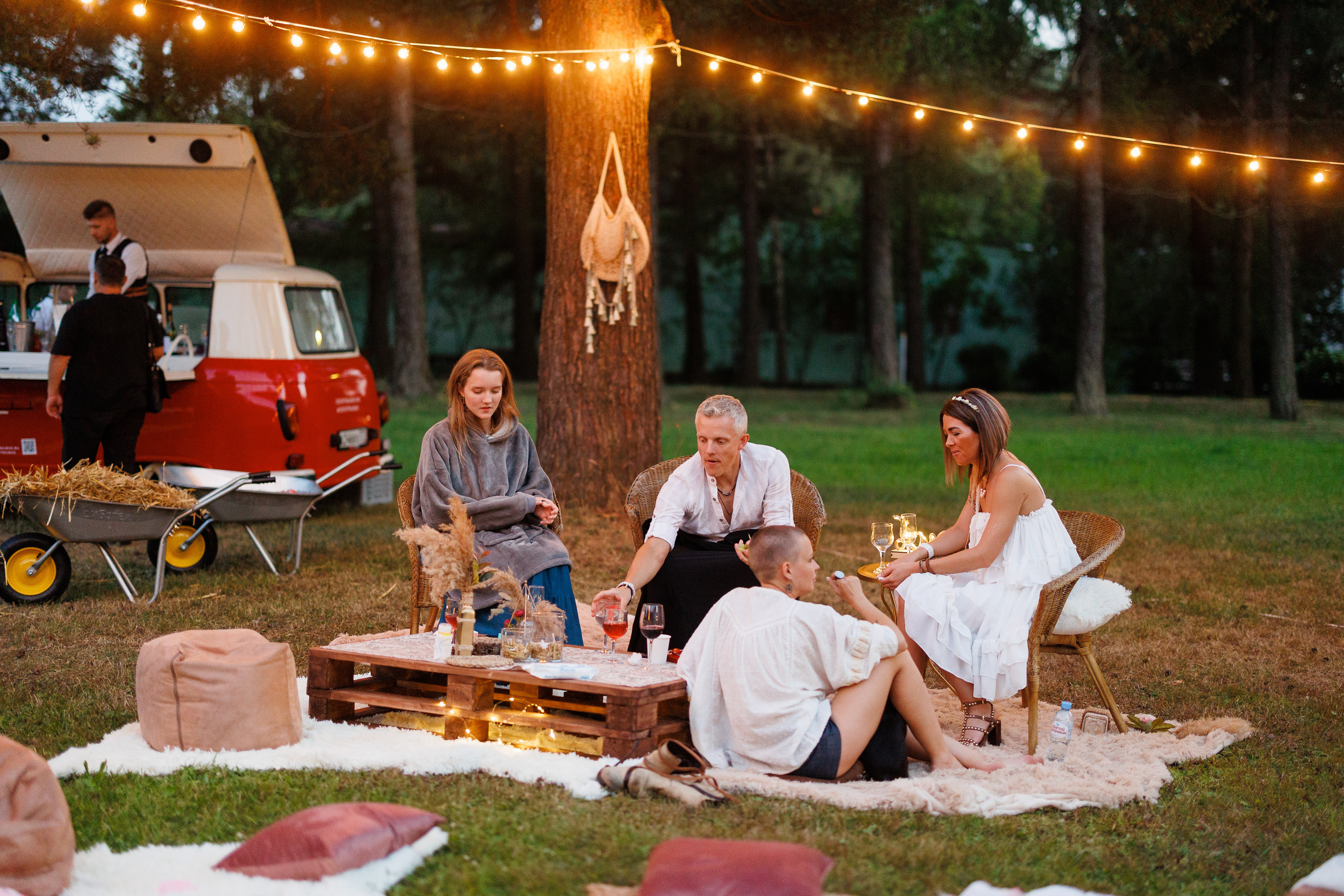 Вечеринка в стиле бохо. Фотограф Юрий Клим | Москва