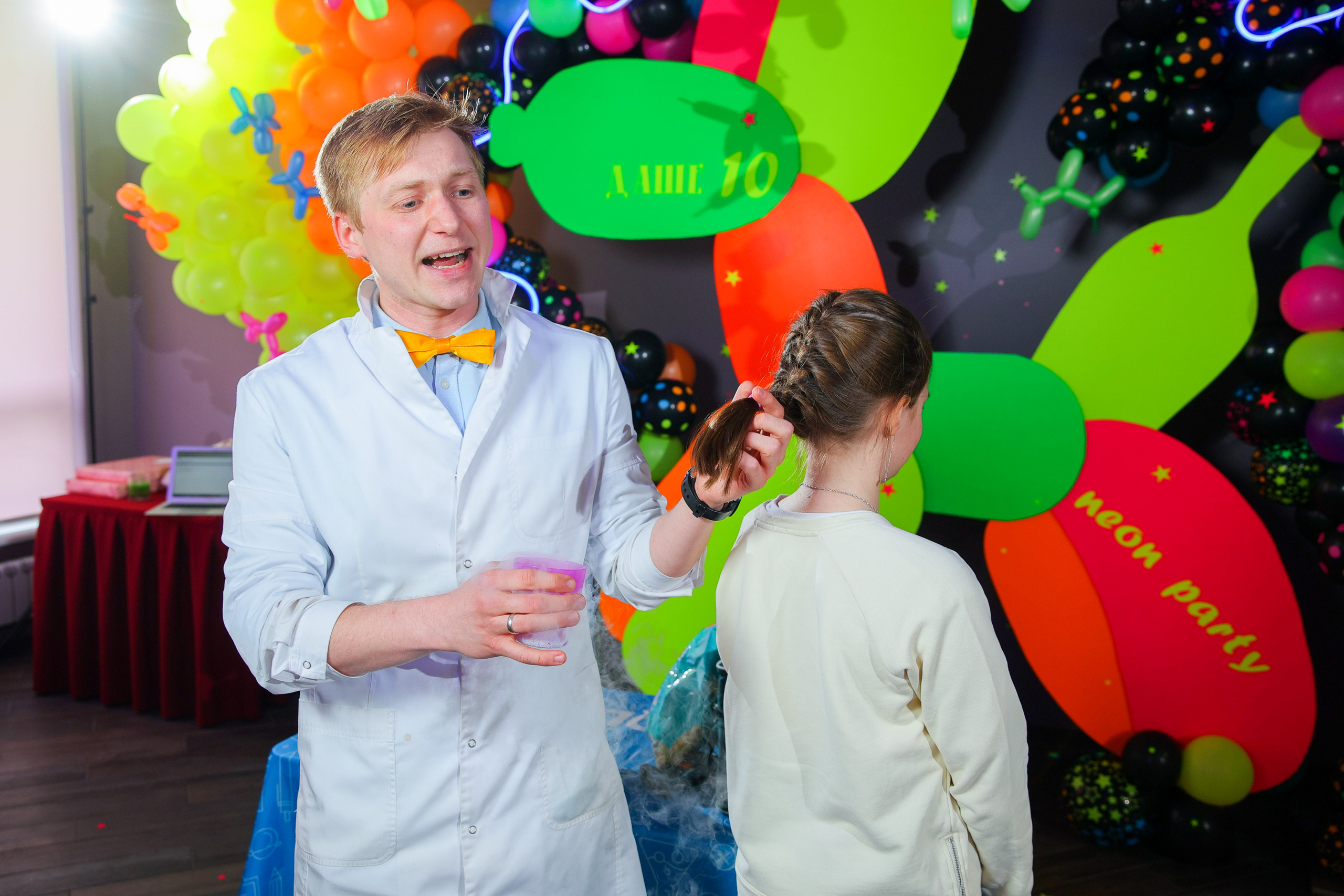 Neon party 10 years. Фотограф Юрий Клим | Москва