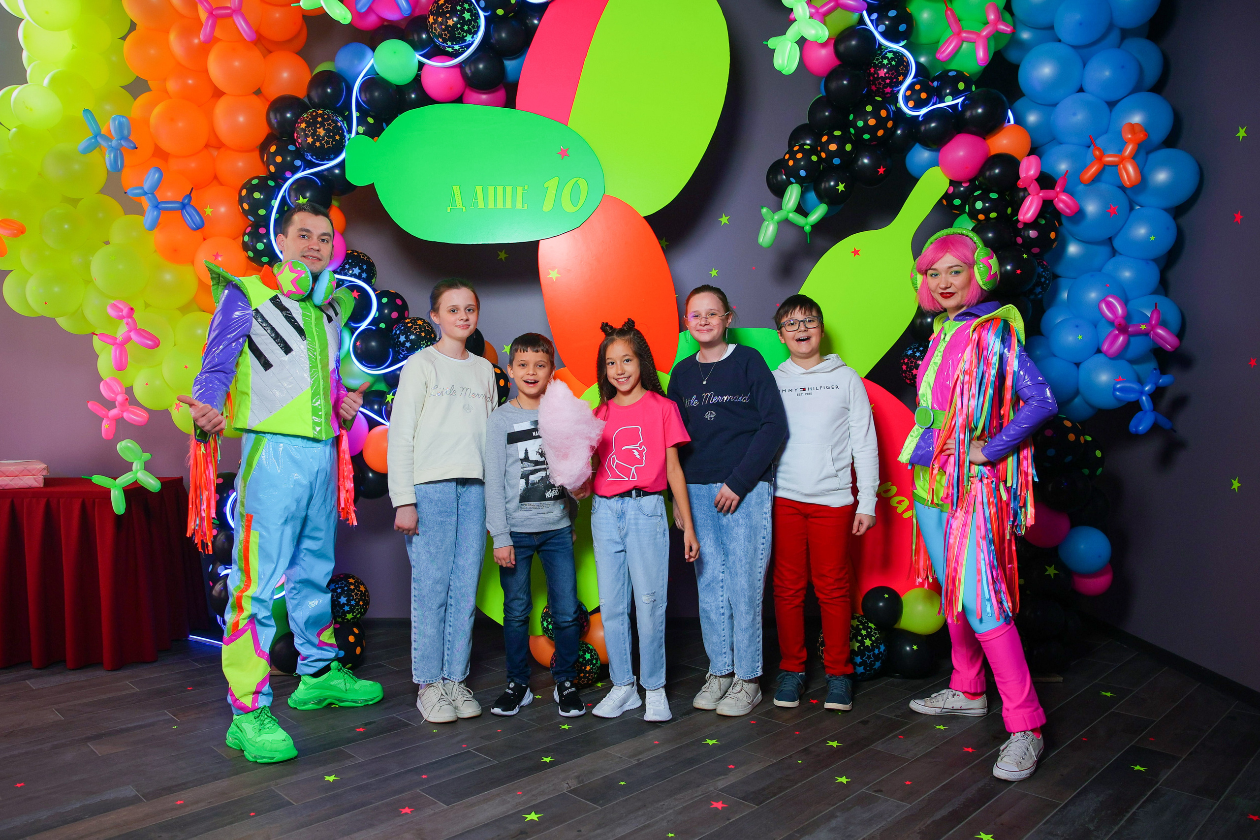 Neon party 10 years. Фотограф Юрий Клим | Москва