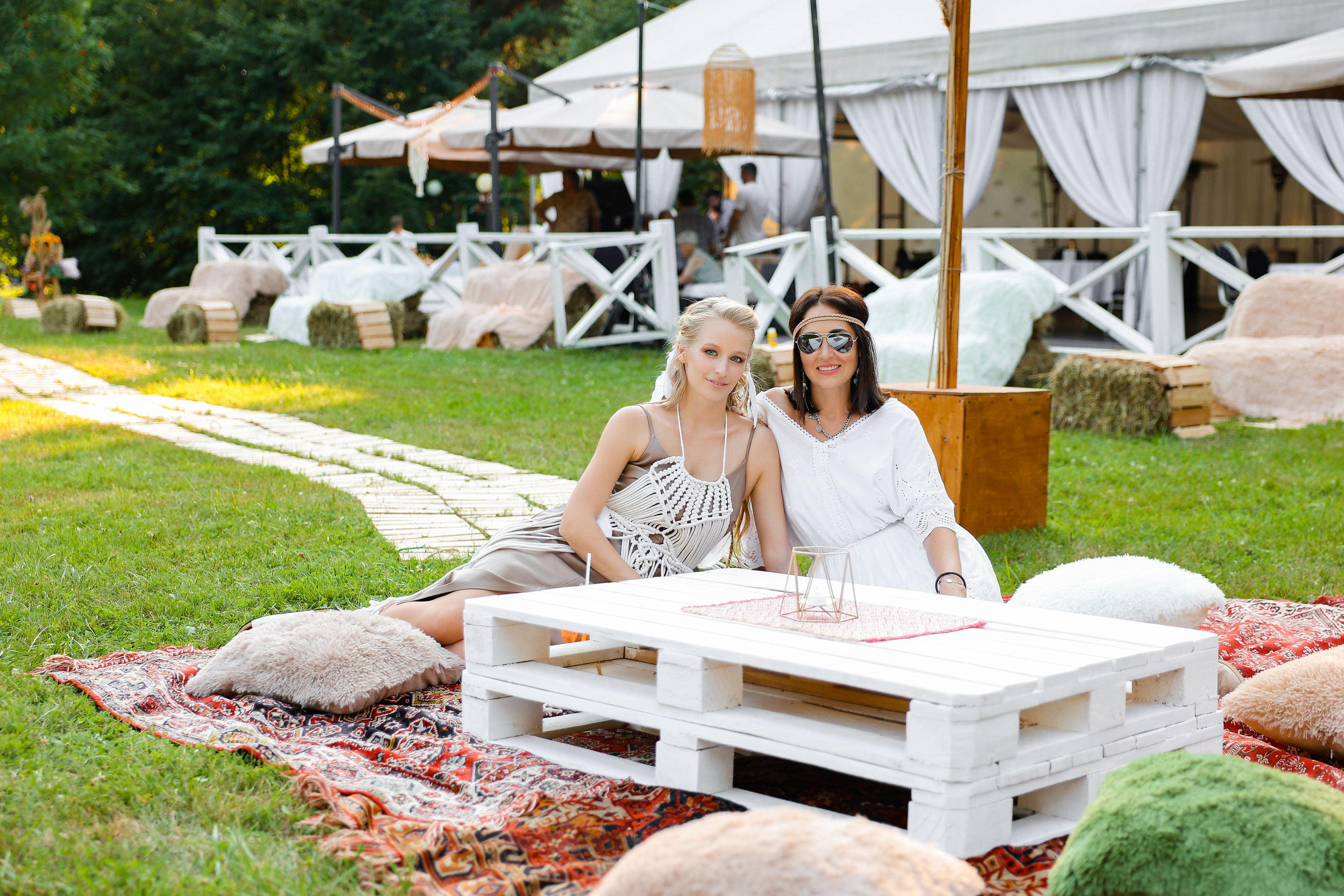 Вечеринка в стиле бохо. Фотограф Юрий Клим | Москва