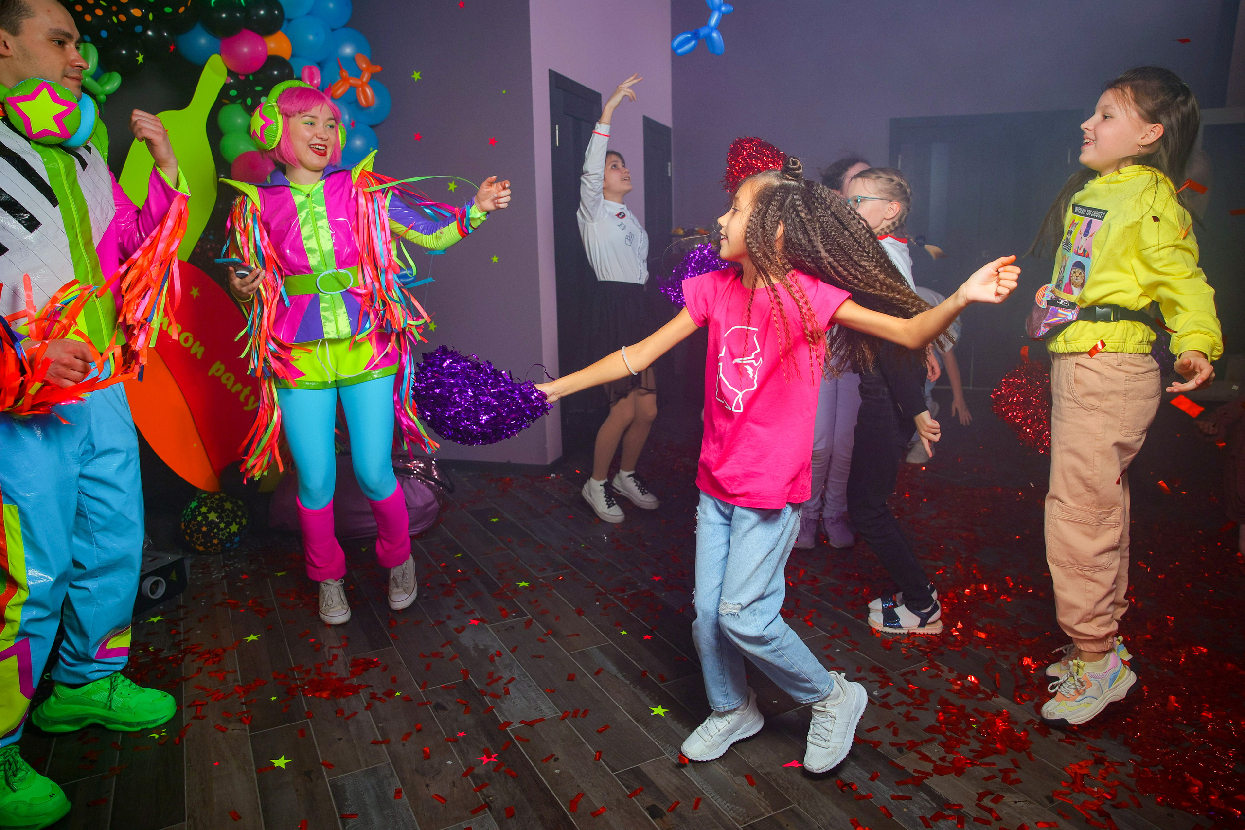 Neon party 10 years. Фотограф Юрий Клим | Москва