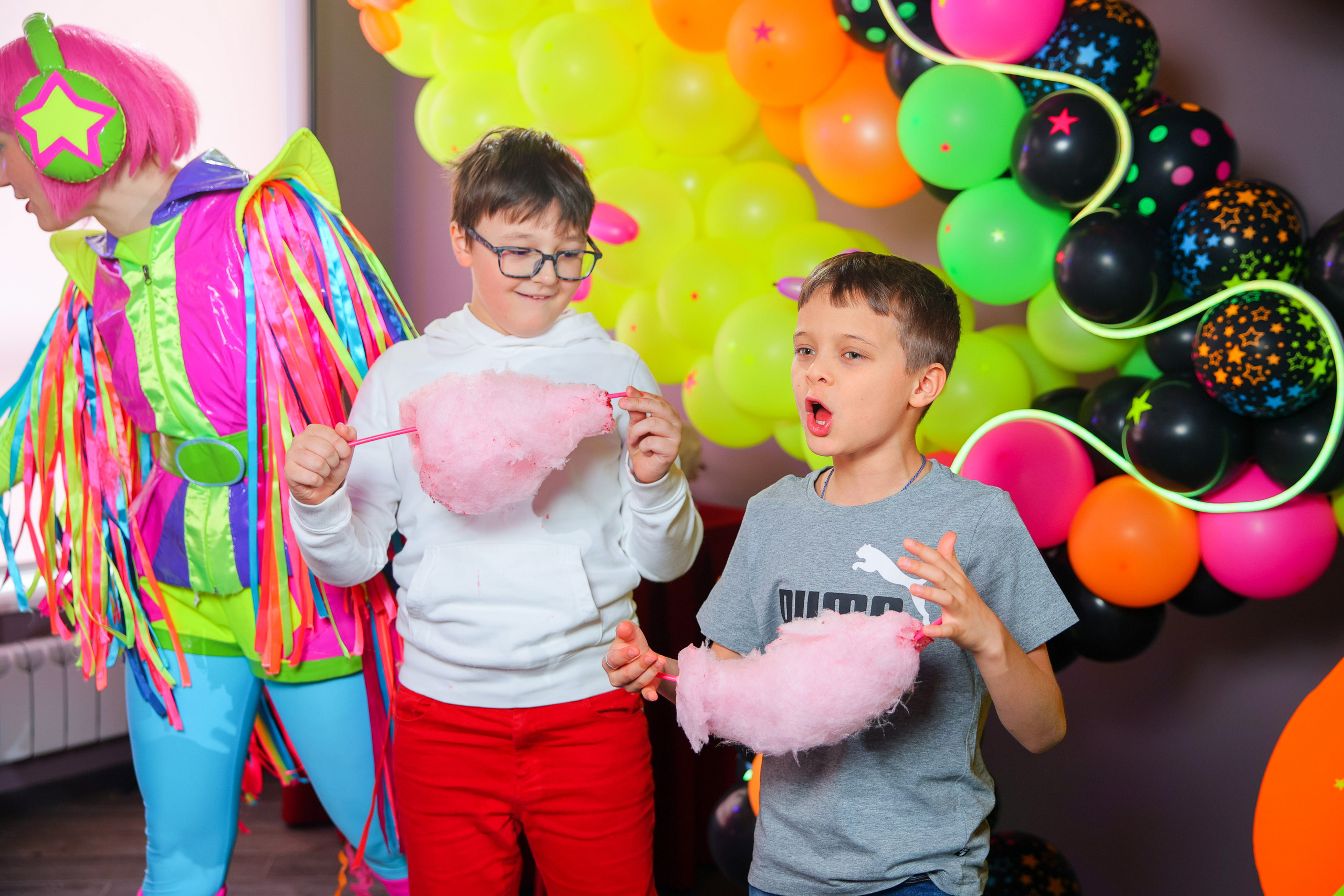 Neon party 10 years. Фотограф Юрий Клим | Москва