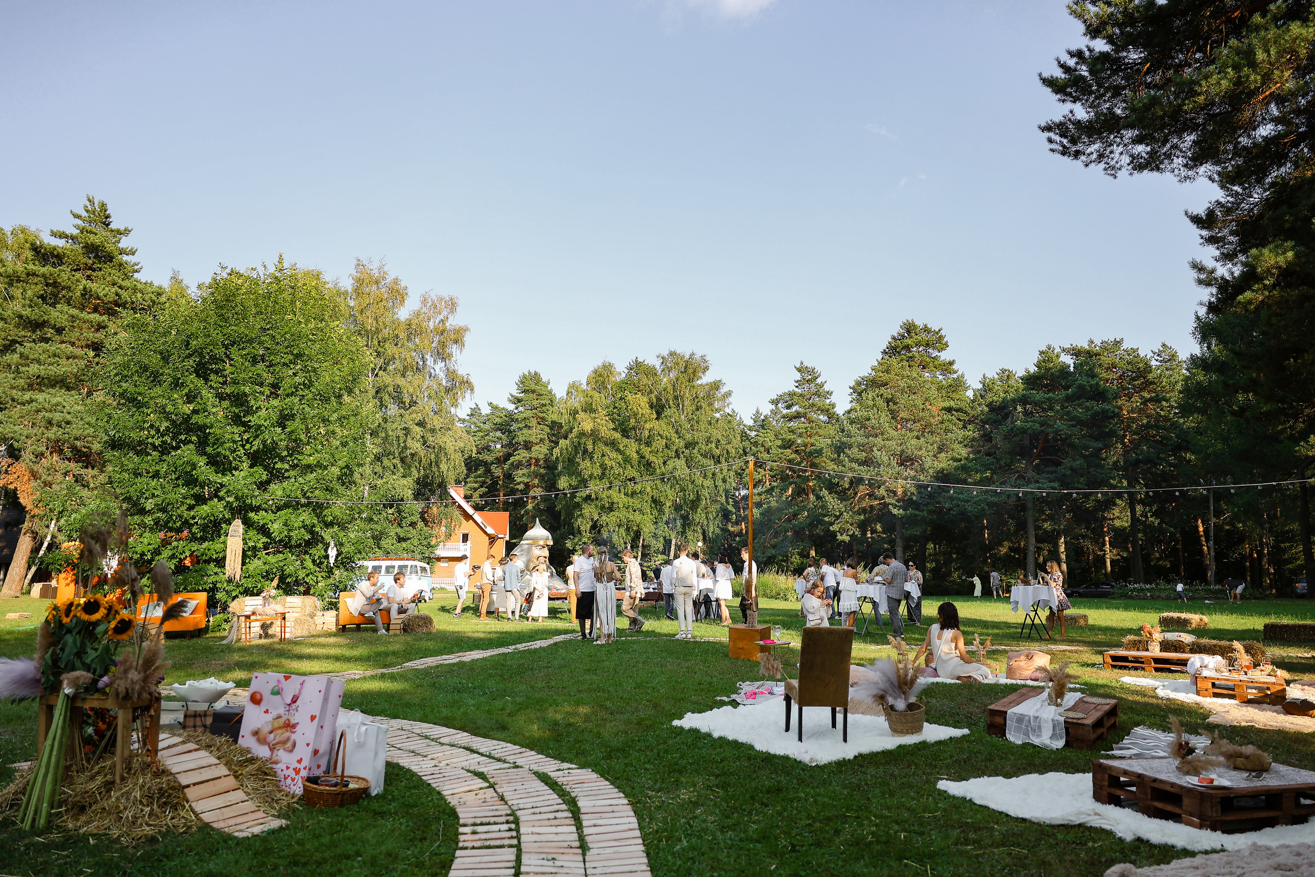 Вечеринка в стиле бохо. Фотограф Юрий Клим | Москва