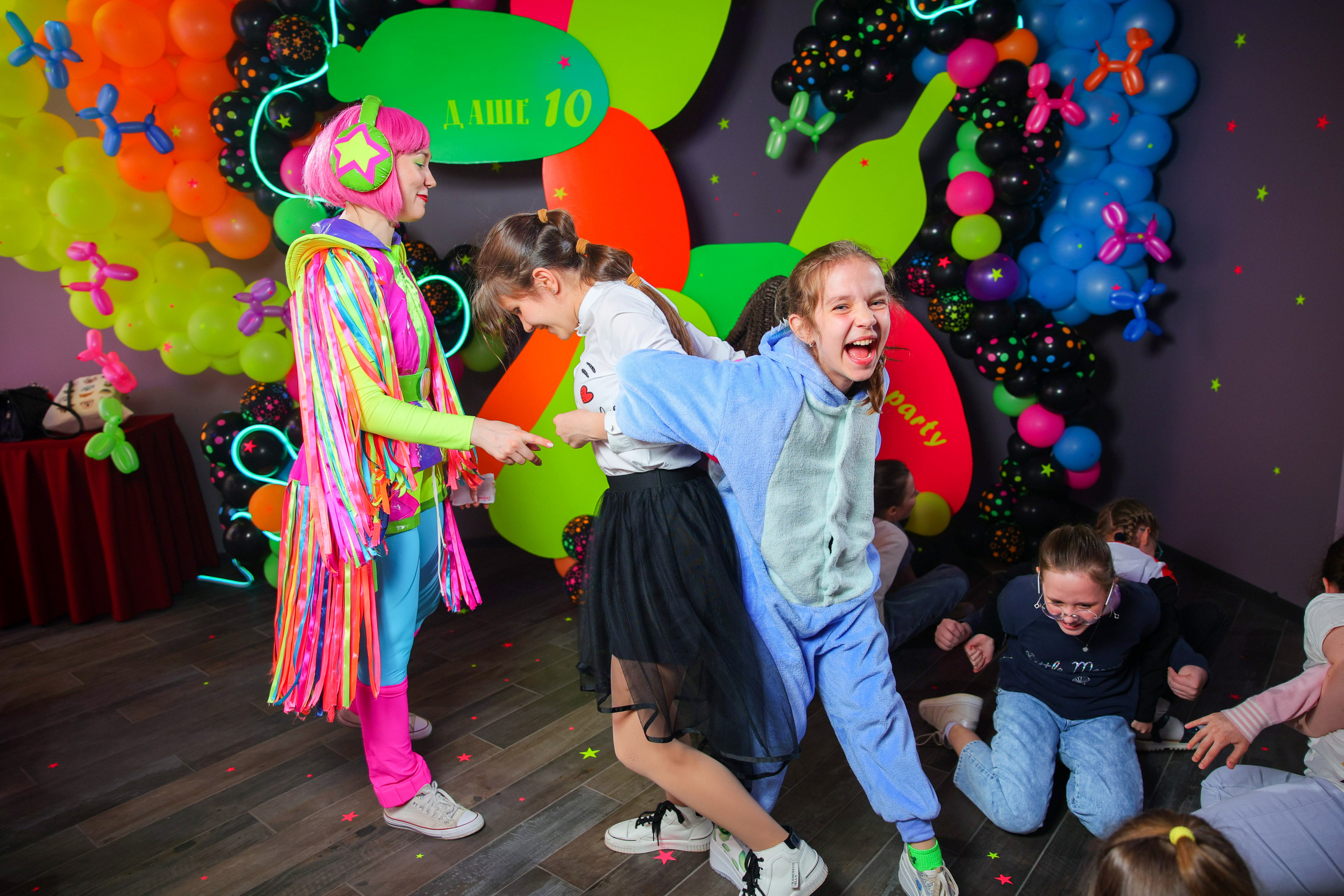 Neon party 10 years. Фотограф Юрий Клим | Москва