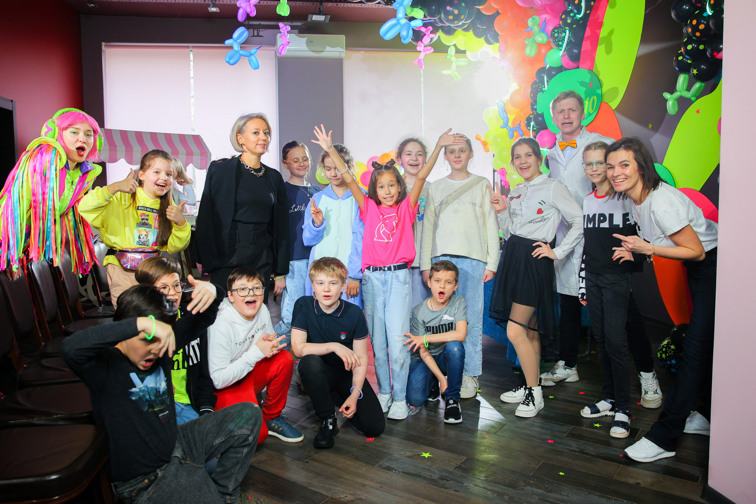 Neon party 10 years. Фотограф Юрий Клим | Москва