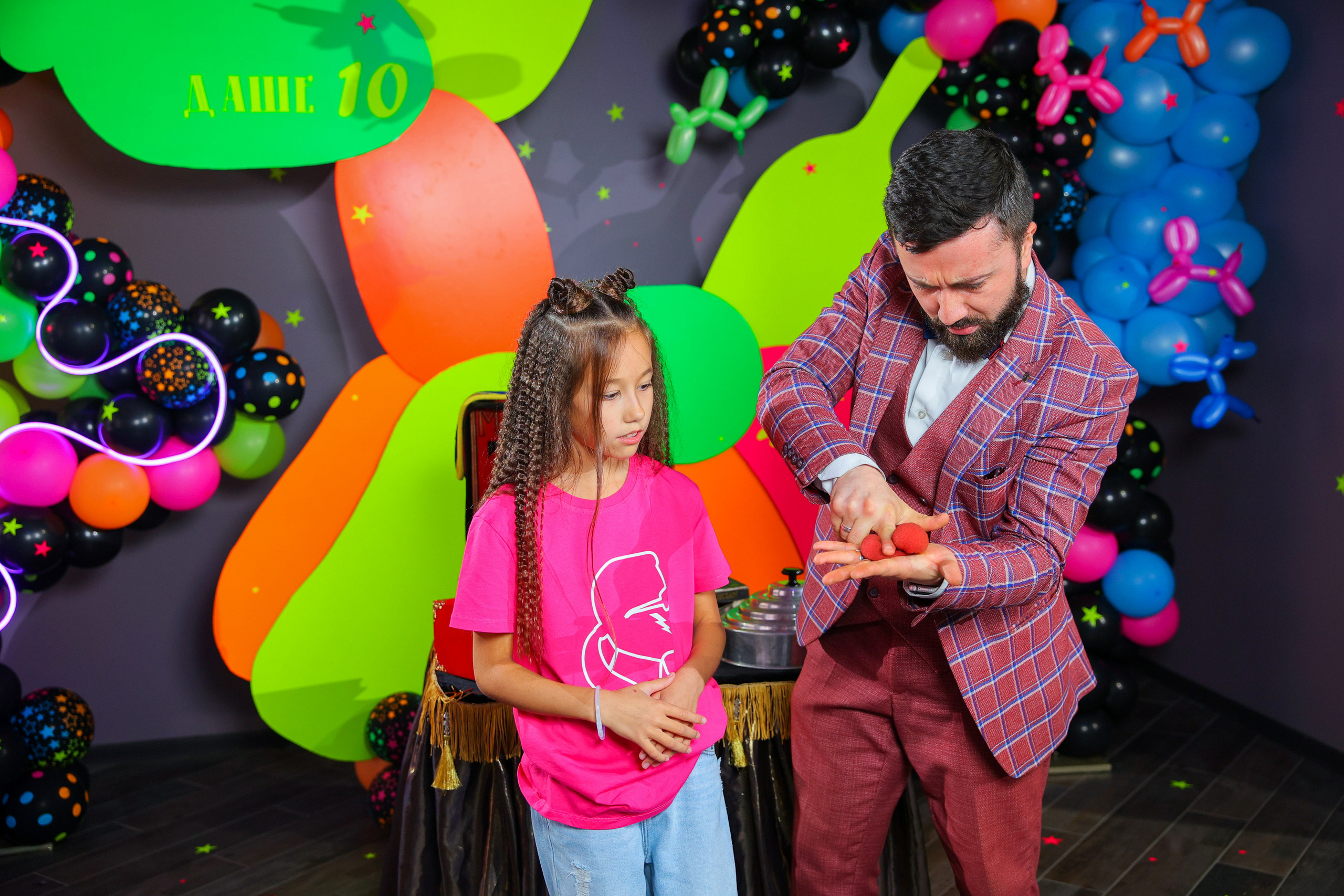 Neon party 10 years. Фотограф Юрий Клим | Москва