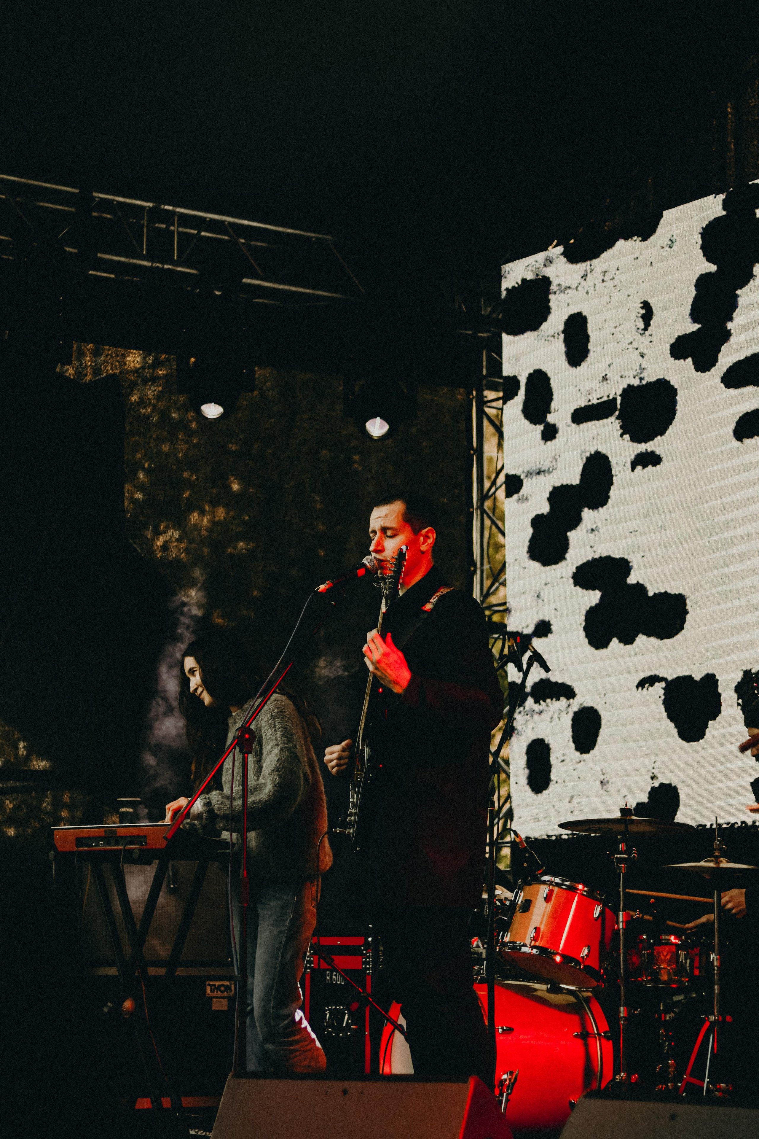 Music band «Home of old people with autism», September 2021. Photographer in Israel Alice Milchin