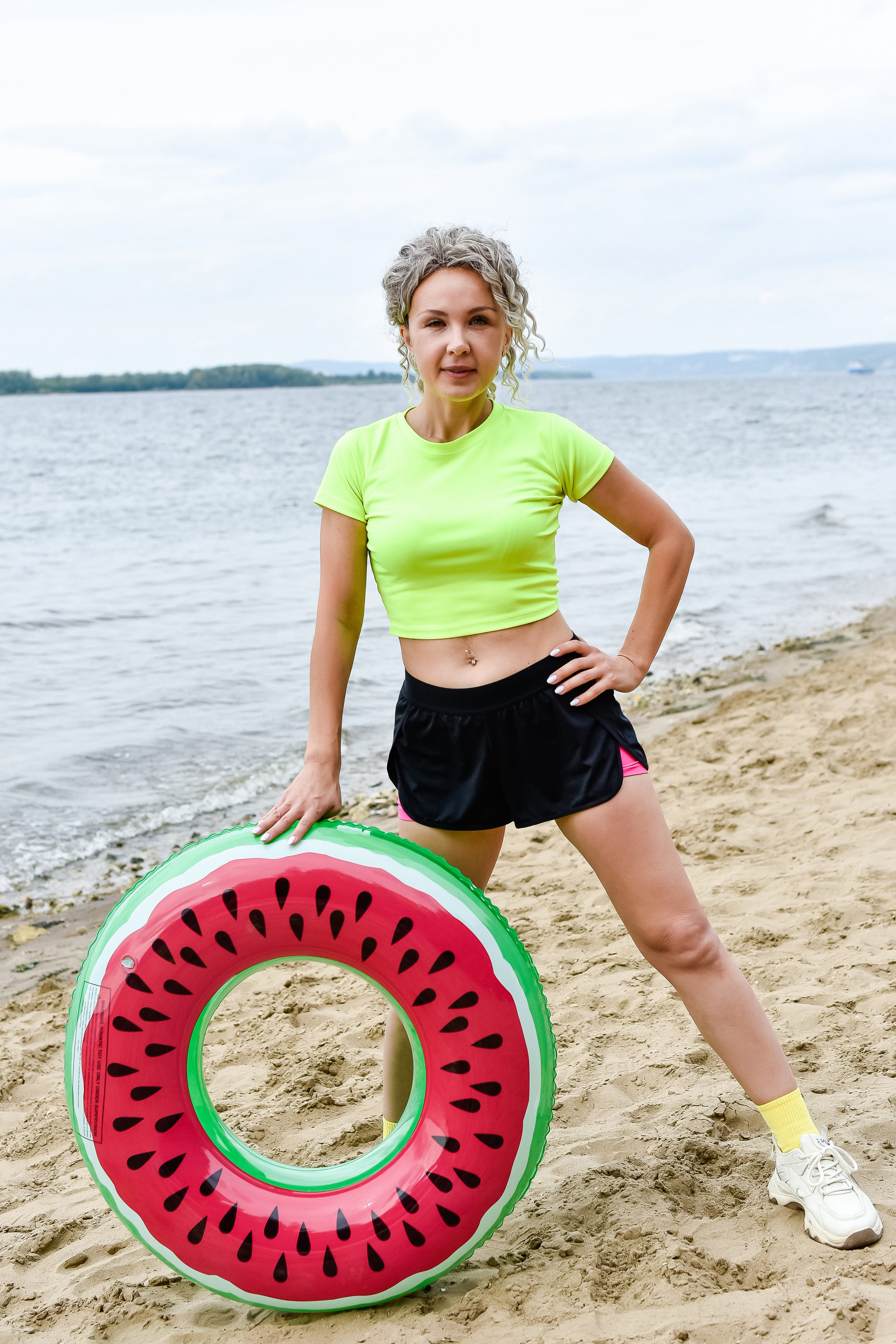 Фитнес-леди