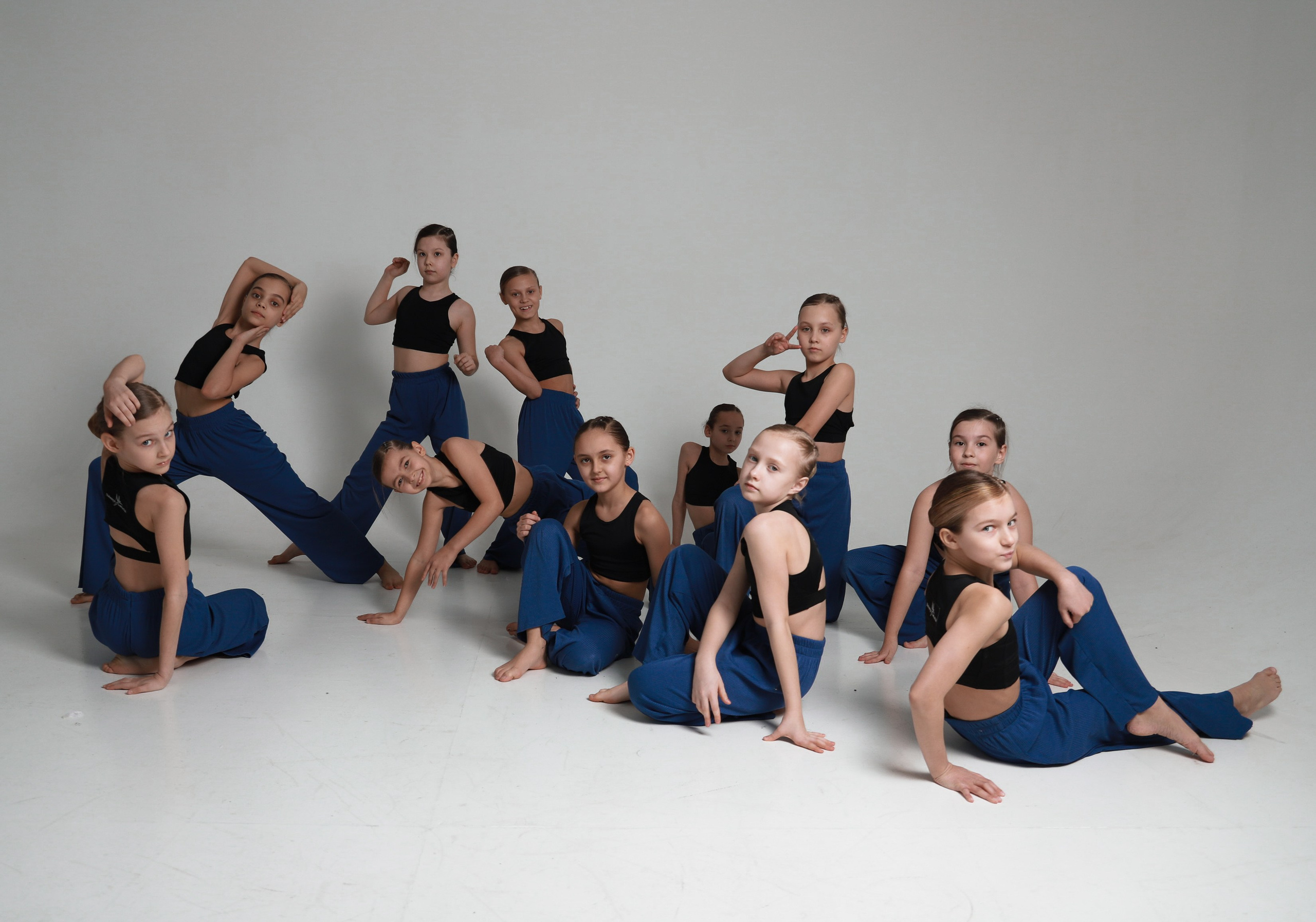 Сьемка на циклорамме. Фотограф Юлия Мальцева