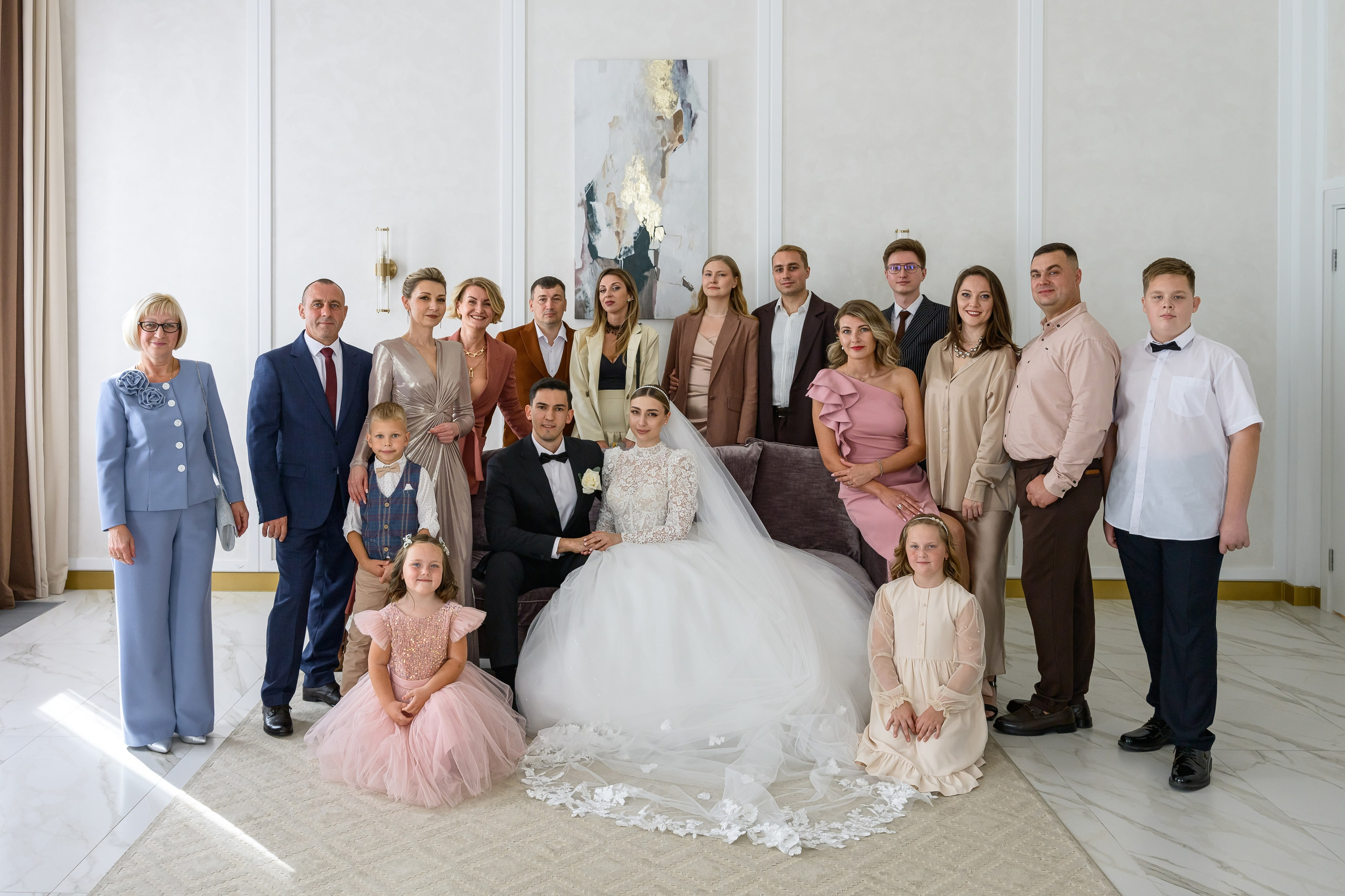 Свадебная фотосессия в усадьбе Остафьево. Свадебный фотограф Москва Юрий Кульман