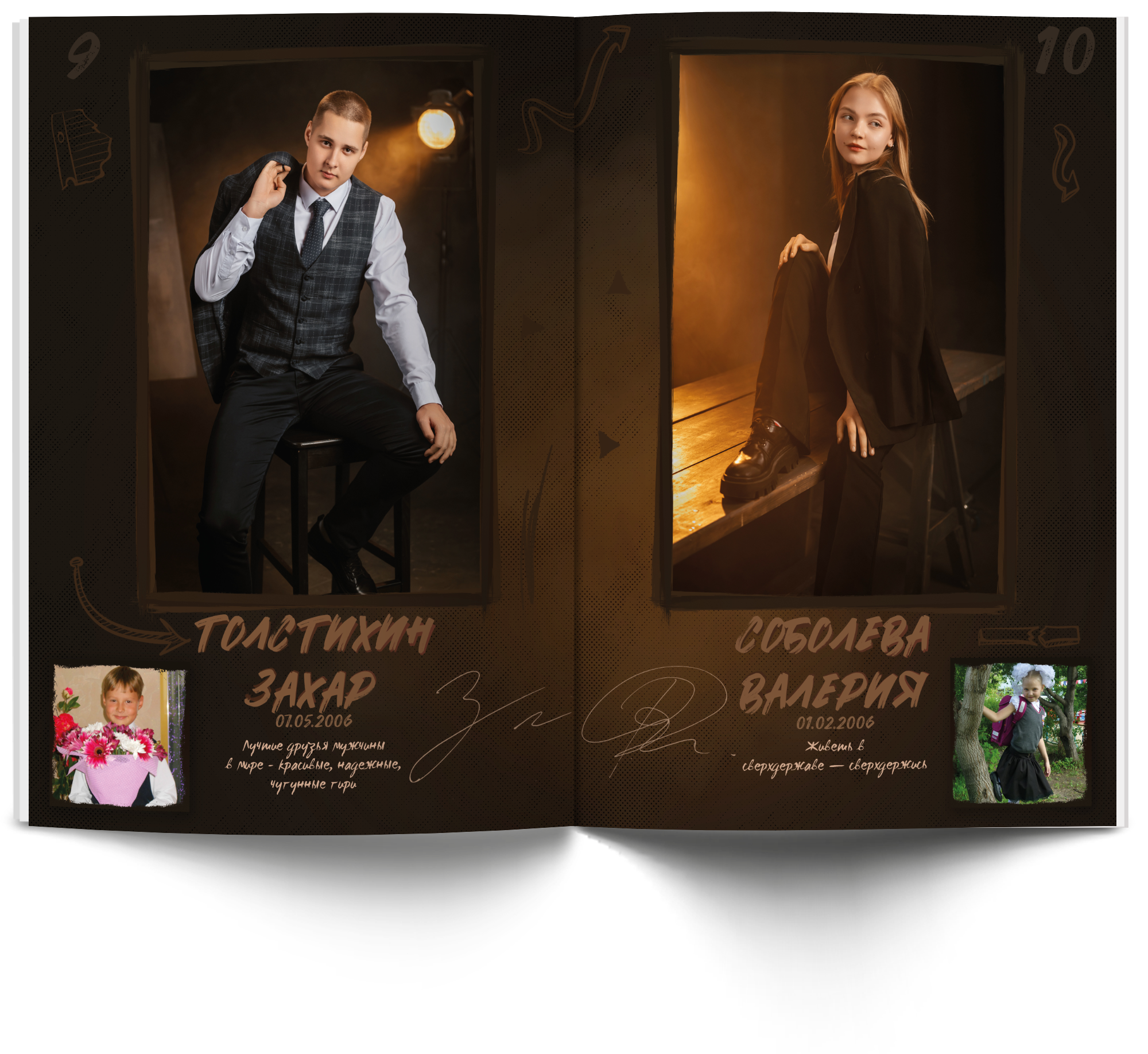 Старшие классы. Современные выпускные альбомы в Новосибирске