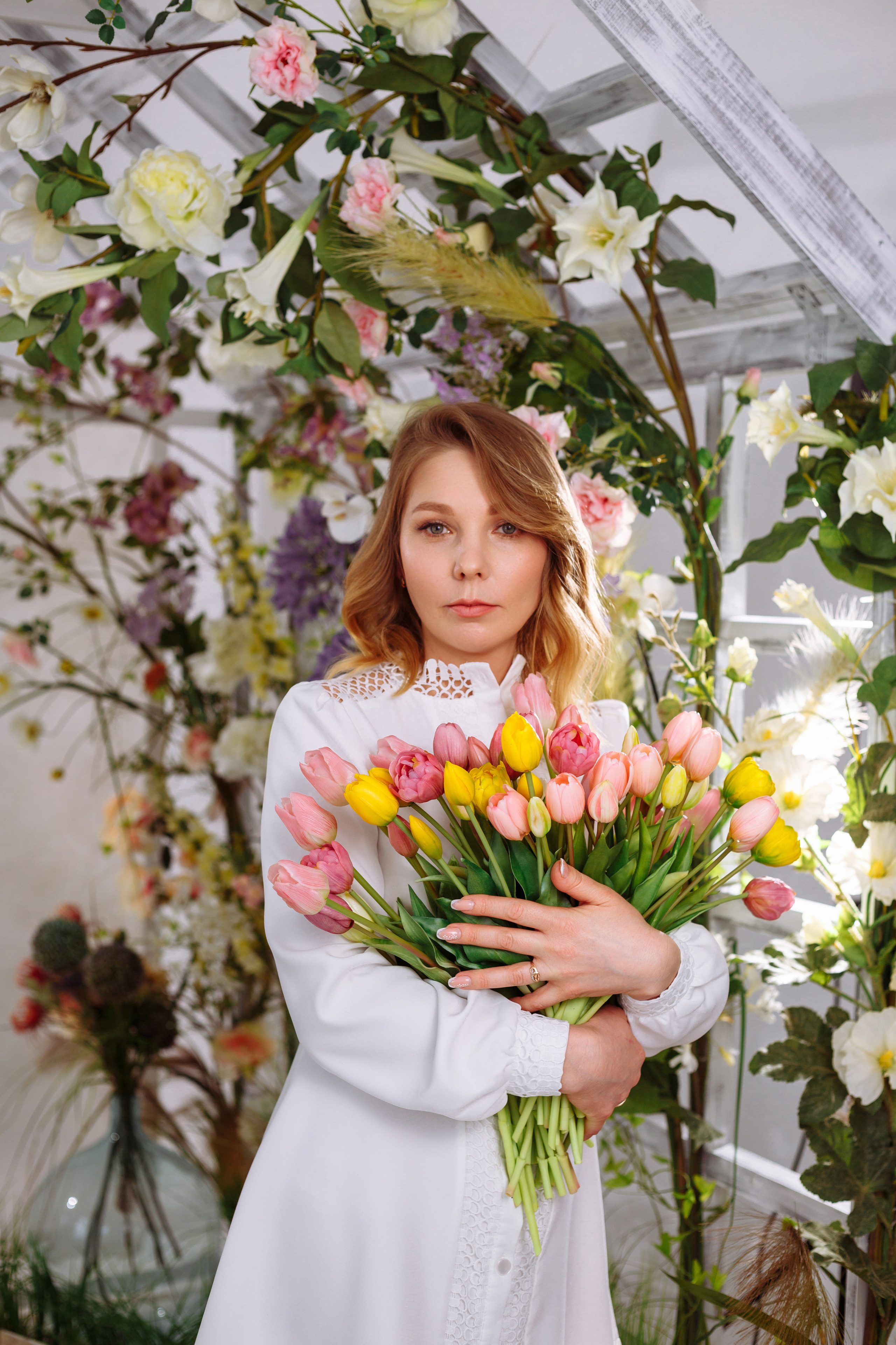 Наталья и Полина (фотодень «Весна»). Фотограф новорожденных Тверь Диана Муляева