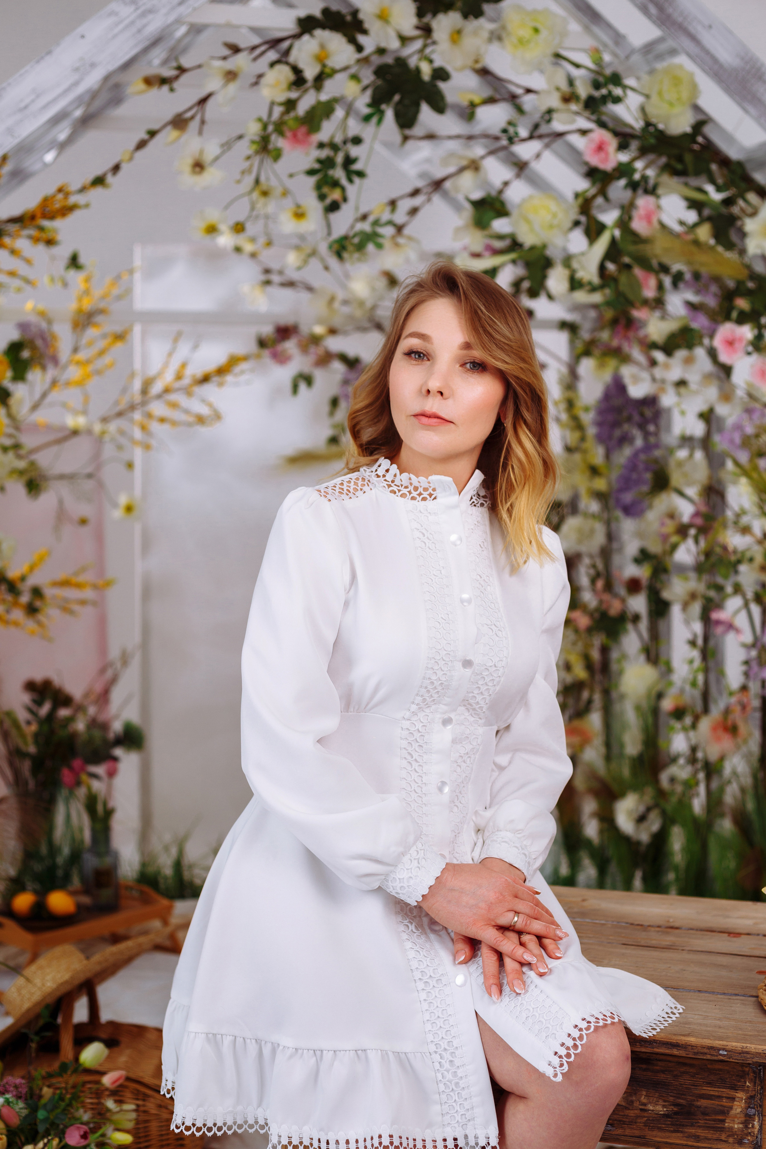 Наталья и Полина (фотодень «Весна»). Фотограф новорожденных Тверь Диана Муляева