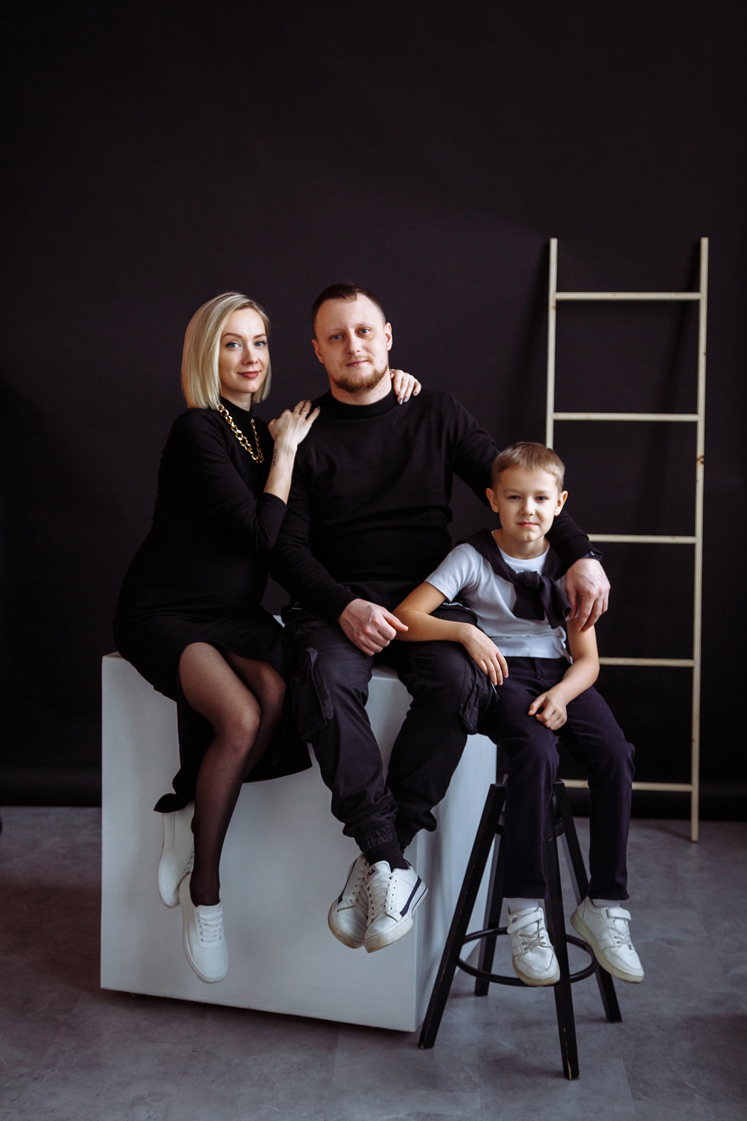 Юлия, Илья и Костя. Фотограф новорожденных Тверь Диана Муляева